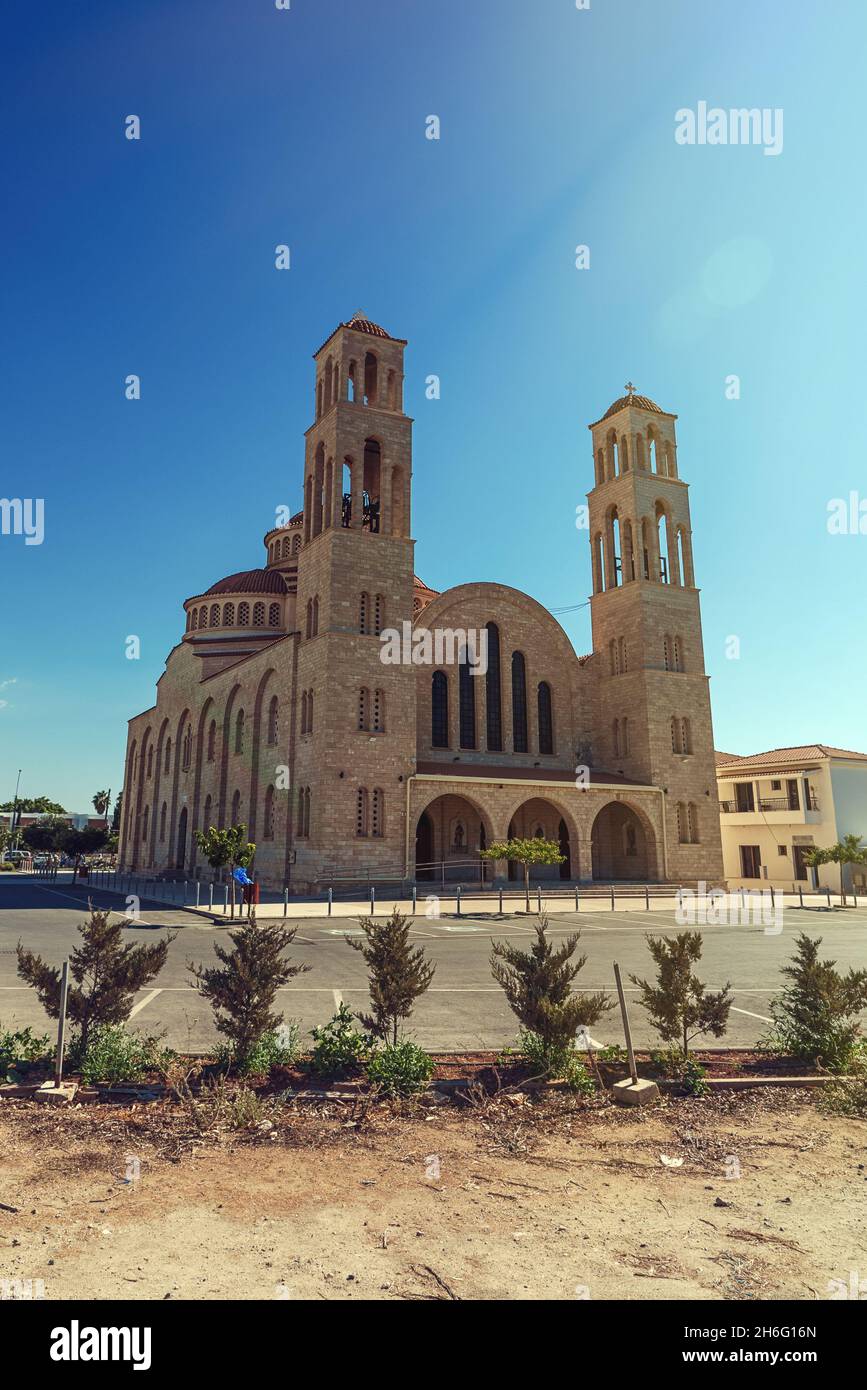 Chiesa di Agioi Anargyroi nella città di Paphos, Cipro. Foto Stock