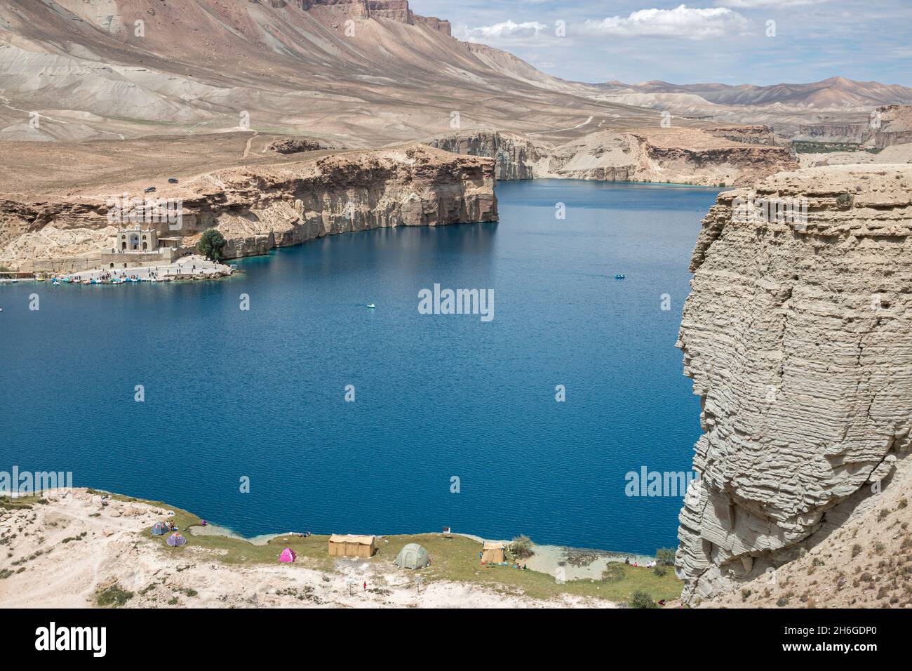 I profondi laghi blu di Band-e-Amir, Afghanistan Foto Stock