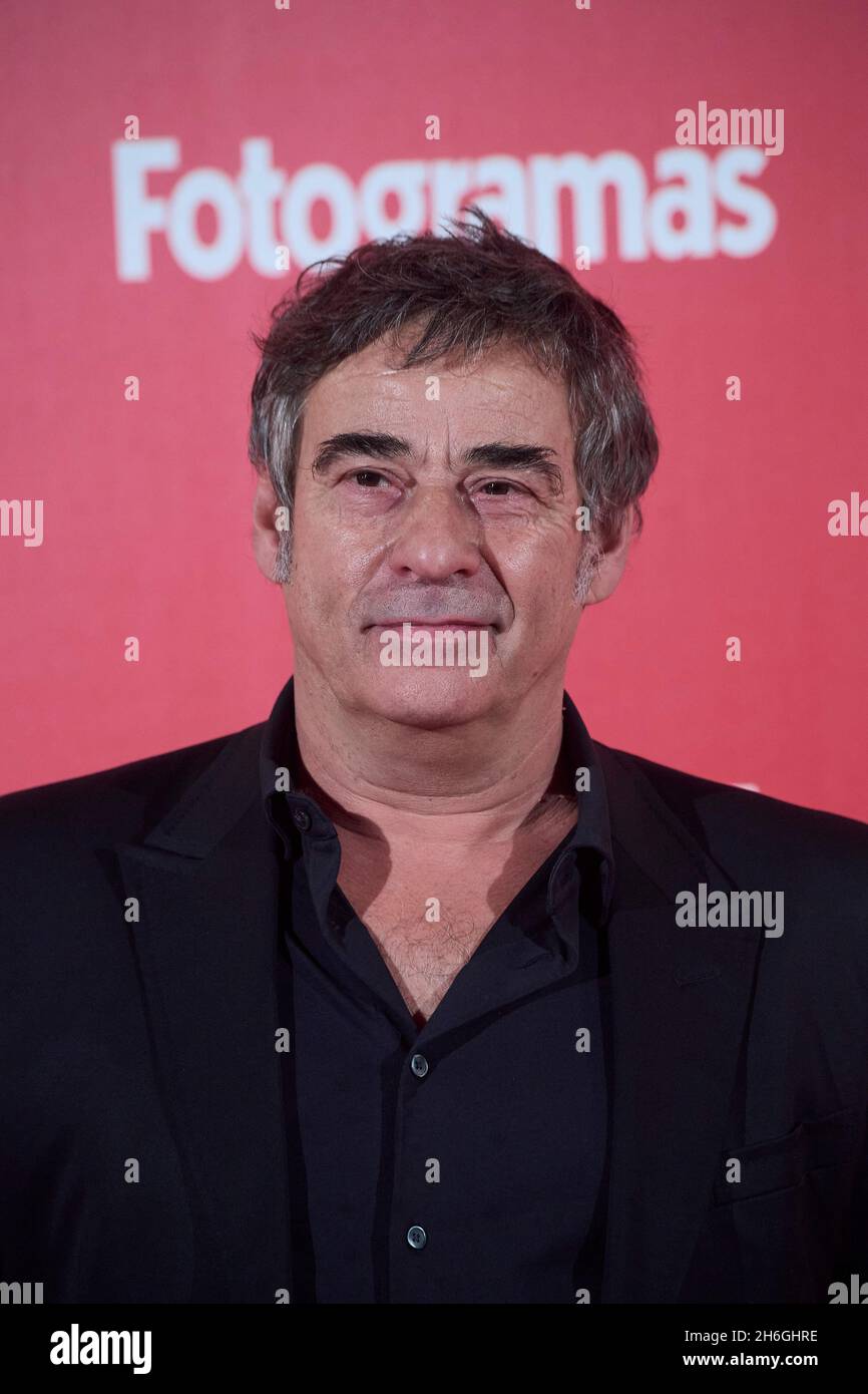 Madrid. Spagna. 20211115, Eduard Fernandez partecipa ai premi ‘’Fotogramas de Plata’ – Red Carpet al Casinò il 15 novembre 2021 a Madrid, Spagna Foto Stock