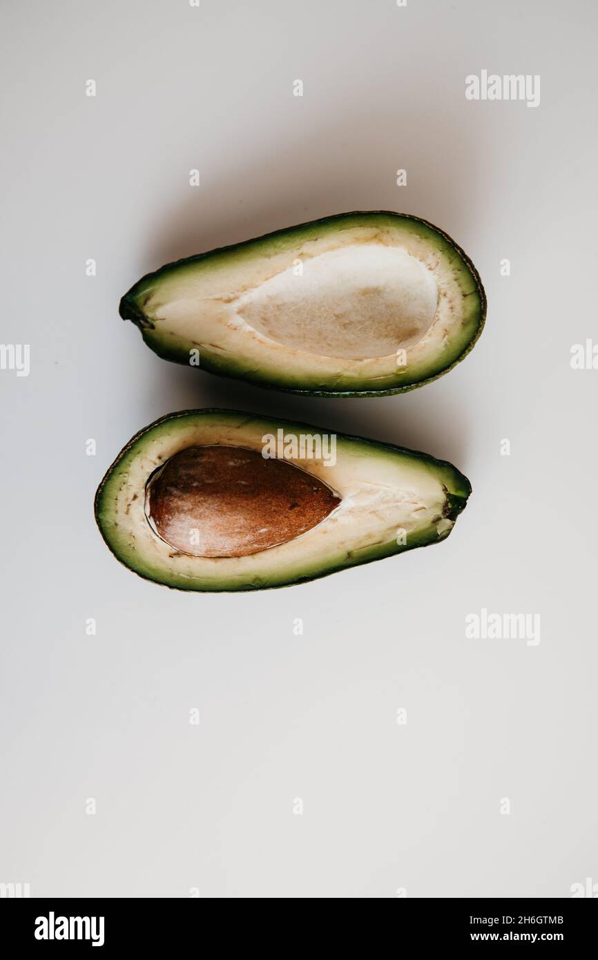 L'avocado è cibo sano e yummy Foto Stock