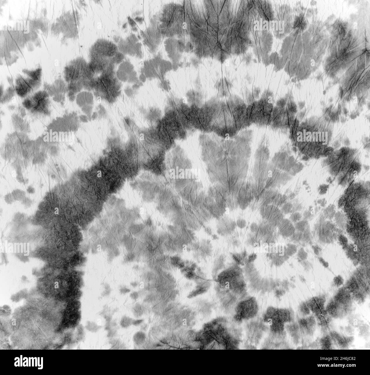 Tie Dye background (Tie Dye background Tessuto artistico grigio. Vecchio Foto Stock