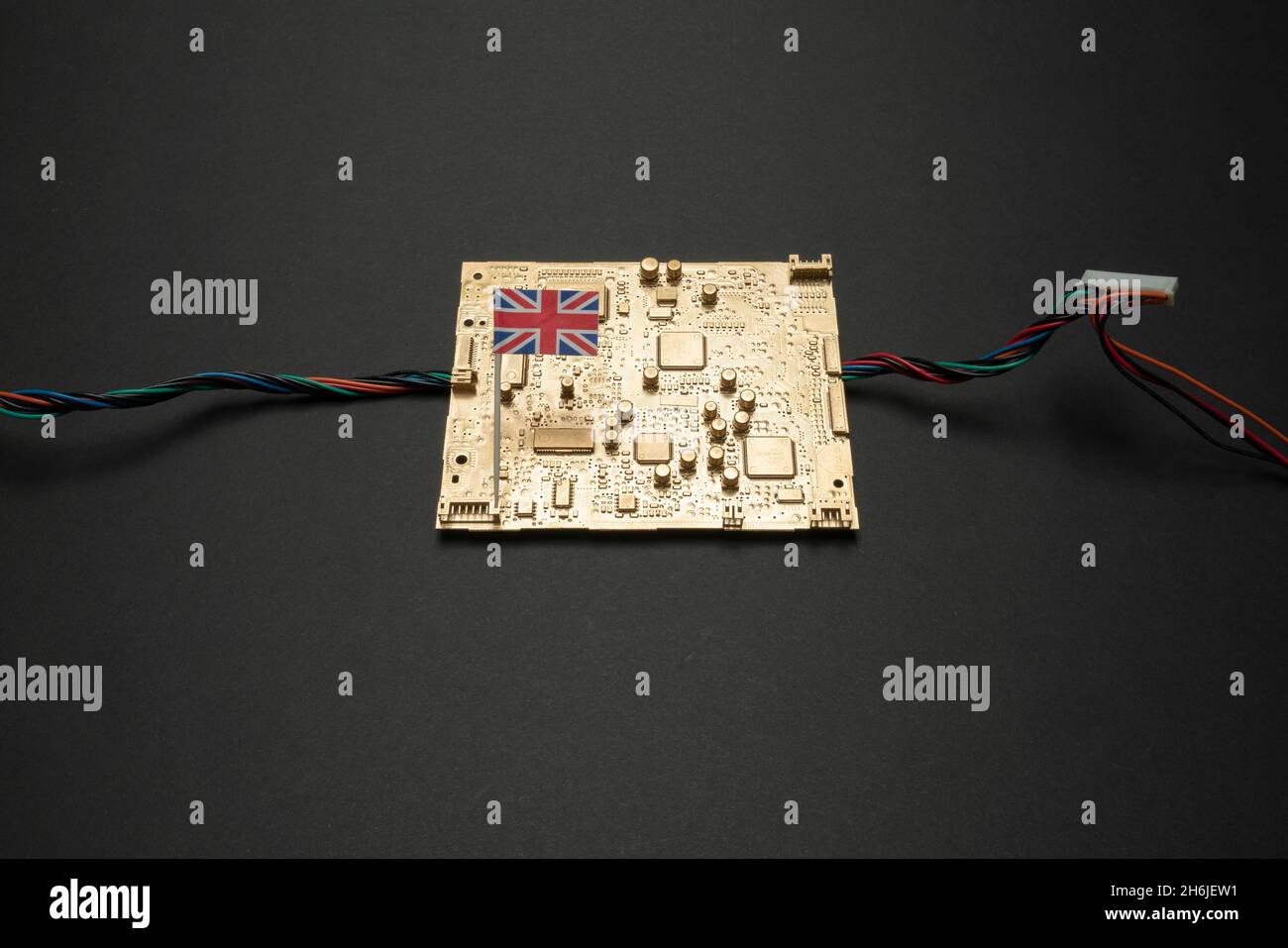 Standard d'oro per l'industria dei computer nel Regno Unito Foto Stock