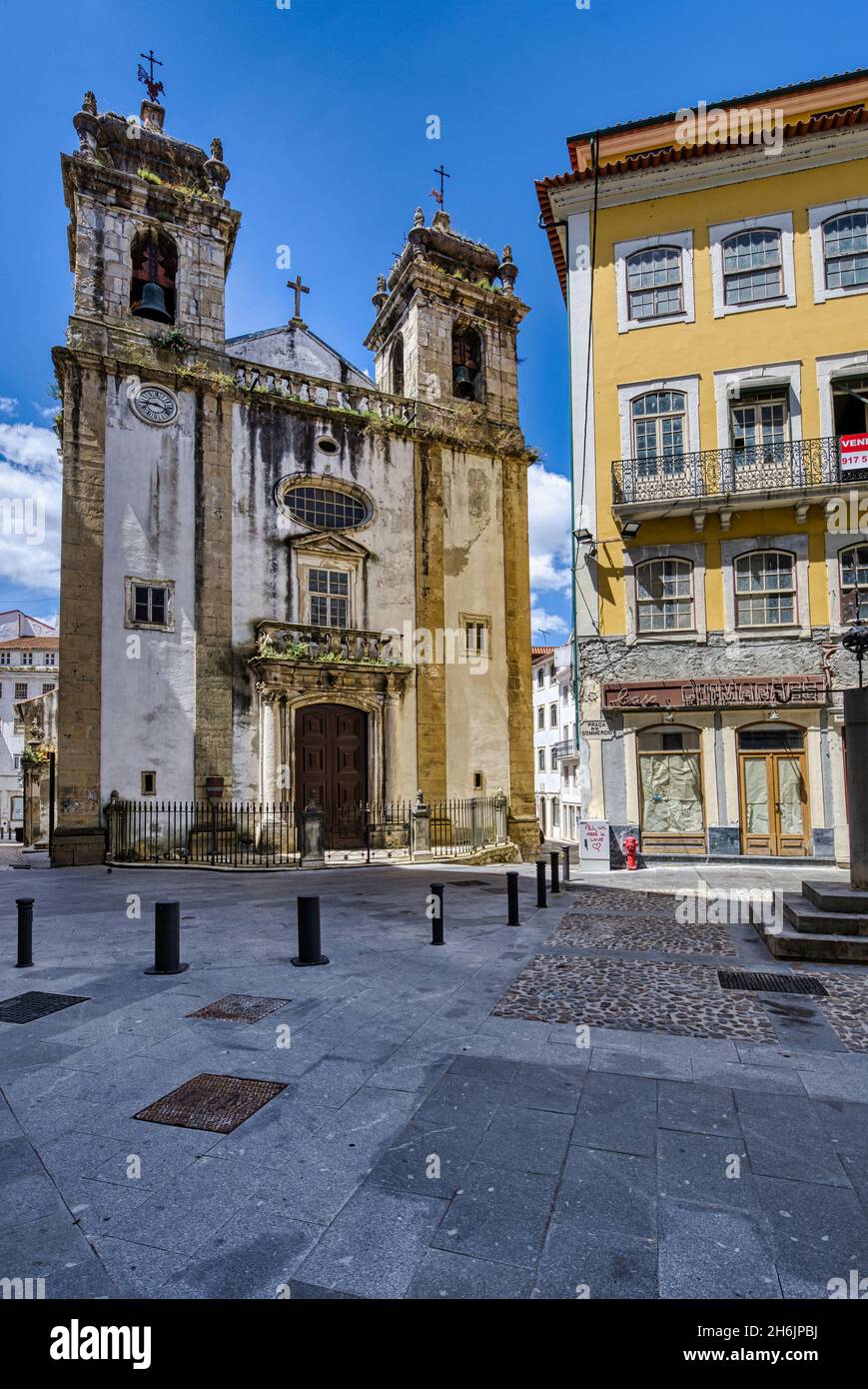 Chiesa di San Bartolomeo, Coimbra, Beira, Portogallo, Europa Foto Stock
