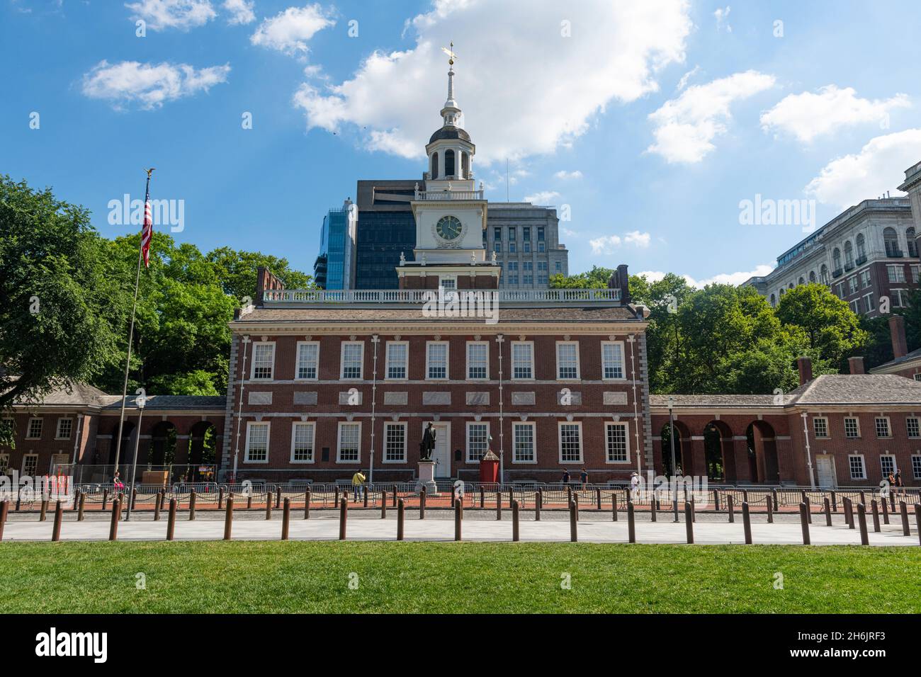 Independence Hall, Philadelphia, Pennsylvania, Stati Uniti d'America, Nord America Foto Stock
