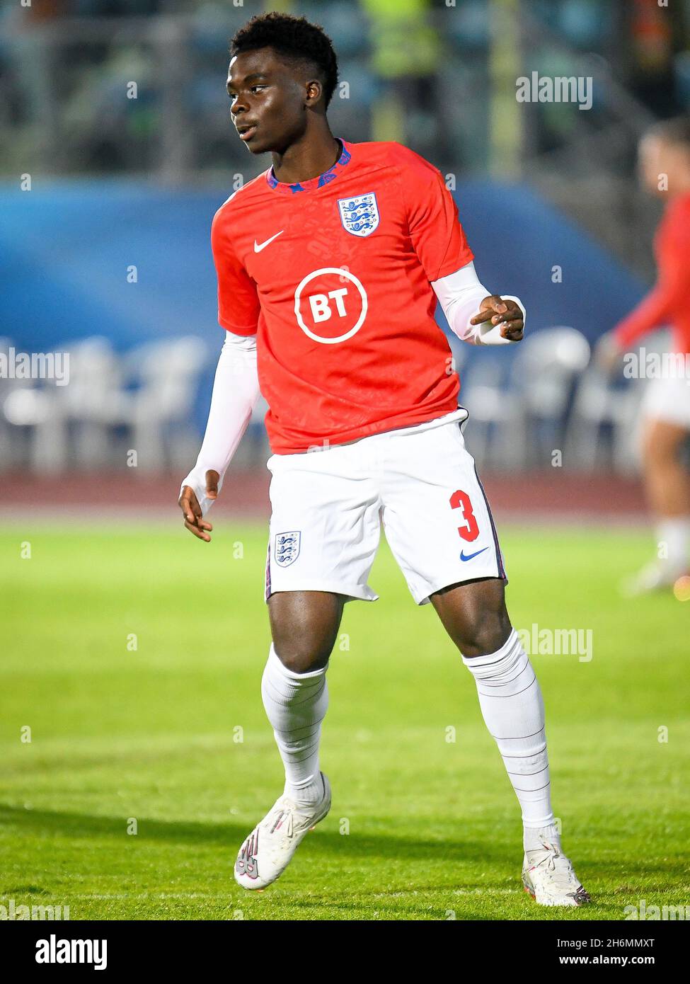 Stadio di San Marino, San Marino, Repubblica di San Marino, 15 novembre 2021, Bukayo Saka in Inghilterra durante i qualificatori della Coppa del mondo Qatar 2022 - San Marino Foto Stock