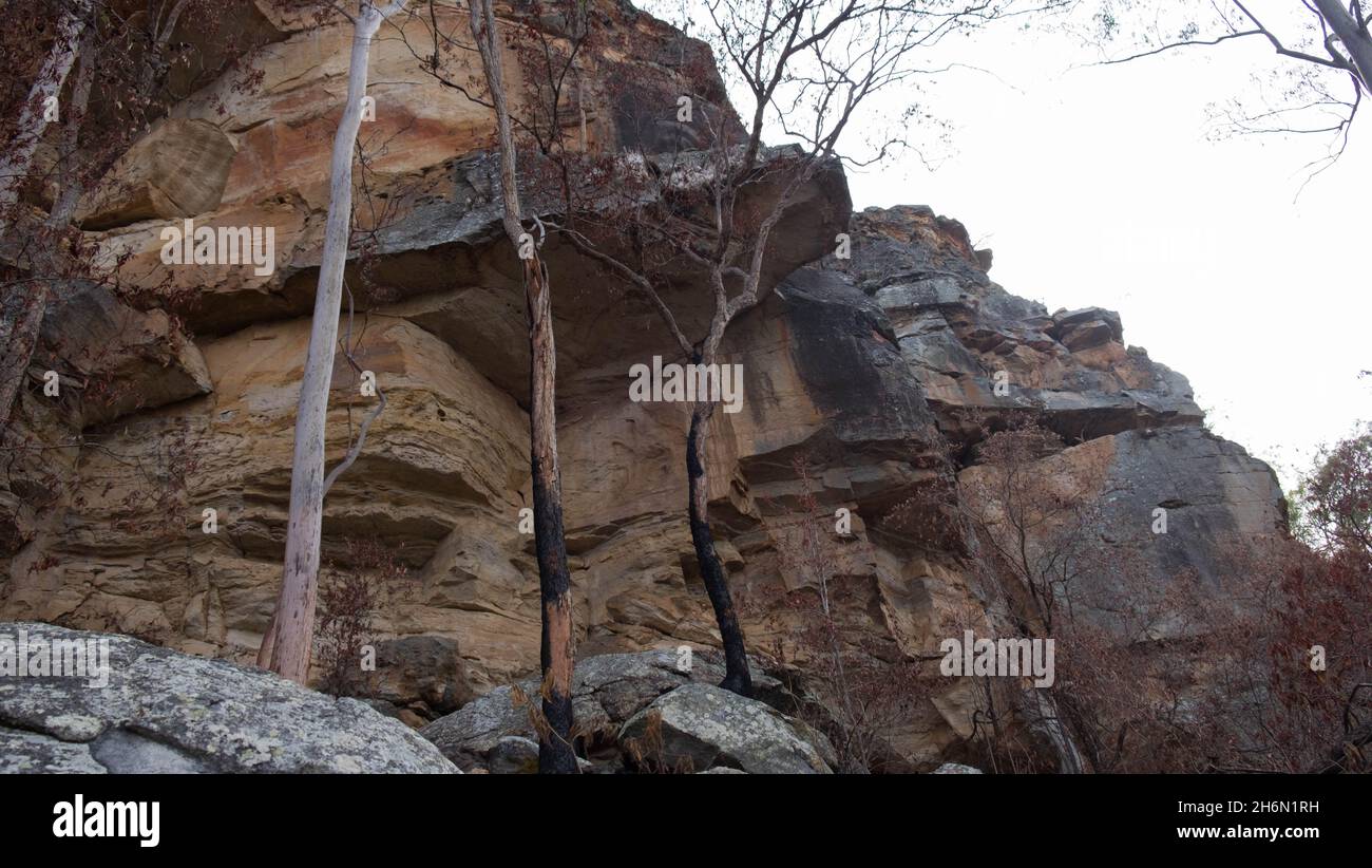 Escursioni a Cania Gorge, Queensland, Australia Foto Stock