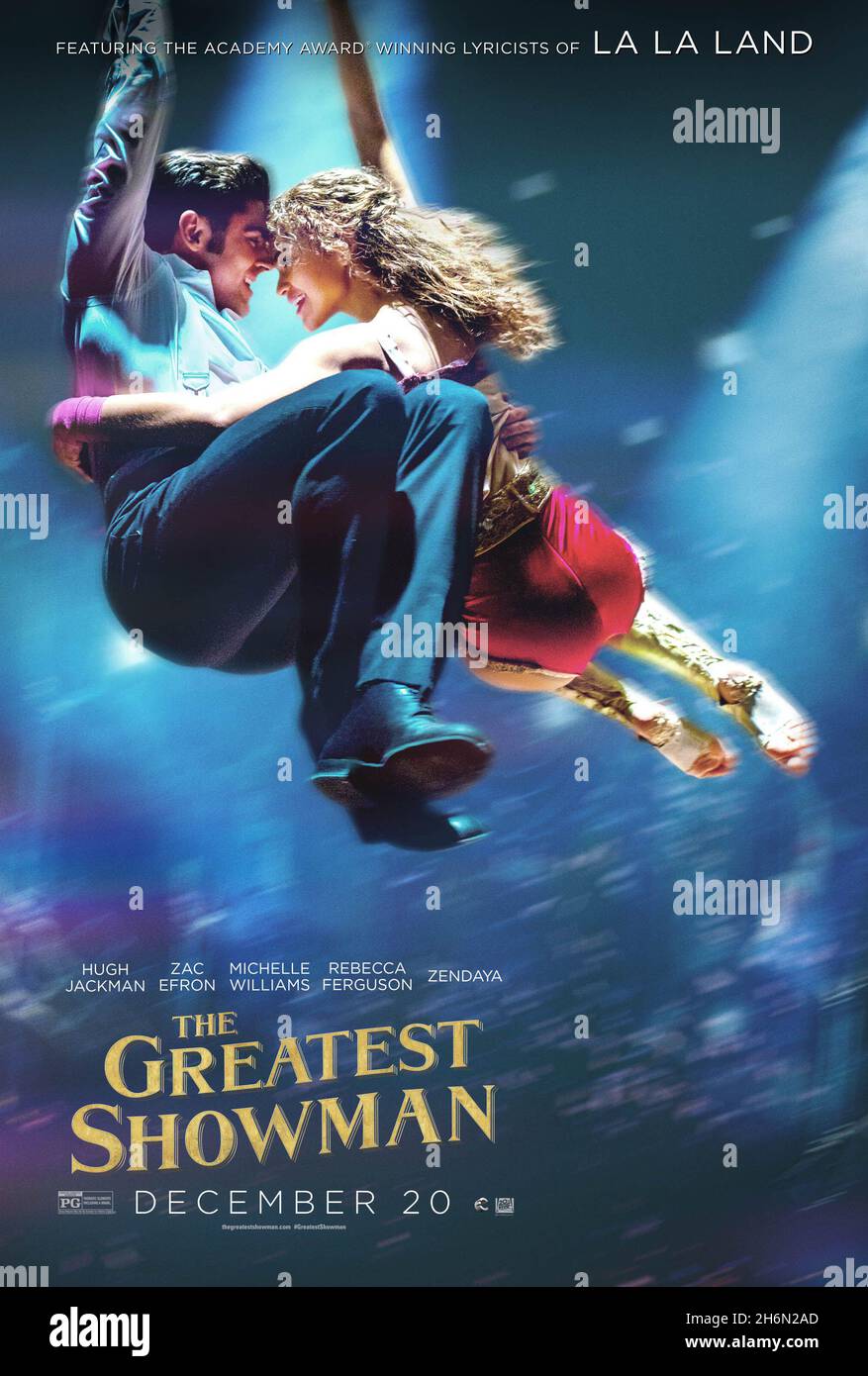 DATA DI USCITA: 20 dicembre 2017 TITOLO: The Greatest Showman CASA DI PRODUZIONE: Twenth Century Fox REGISTA: Michael Gracey TRAMA: Ispirato dall'immaginazione di P.T. Barnum, The Greatest Showman è un musical originale che celebra la nascita di show business e racconta di un visionario che è cresciuto da nulla per creare uno spettacolo che è diventato un sensation.STARRING mondiale: Hugh Jackman come P.T. Barnum, Michelle Williams, Zac Efron, Zendaya poster art. (Credit Image: © Twentieth Century Fox/Entertainment Pictures) Foto Stock