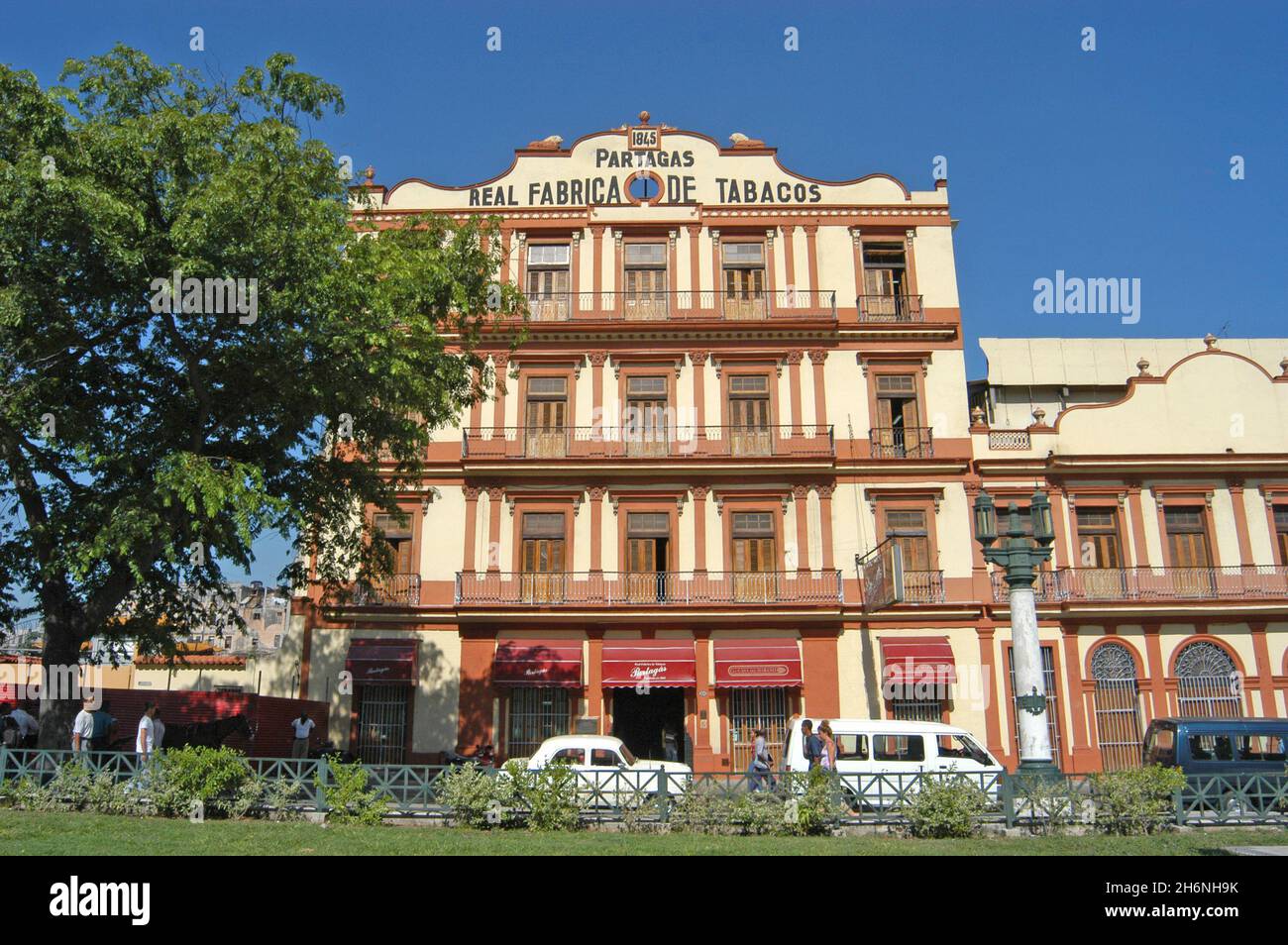 Stabilimento di Partagas, l'Avana, Cuba Foto Stock