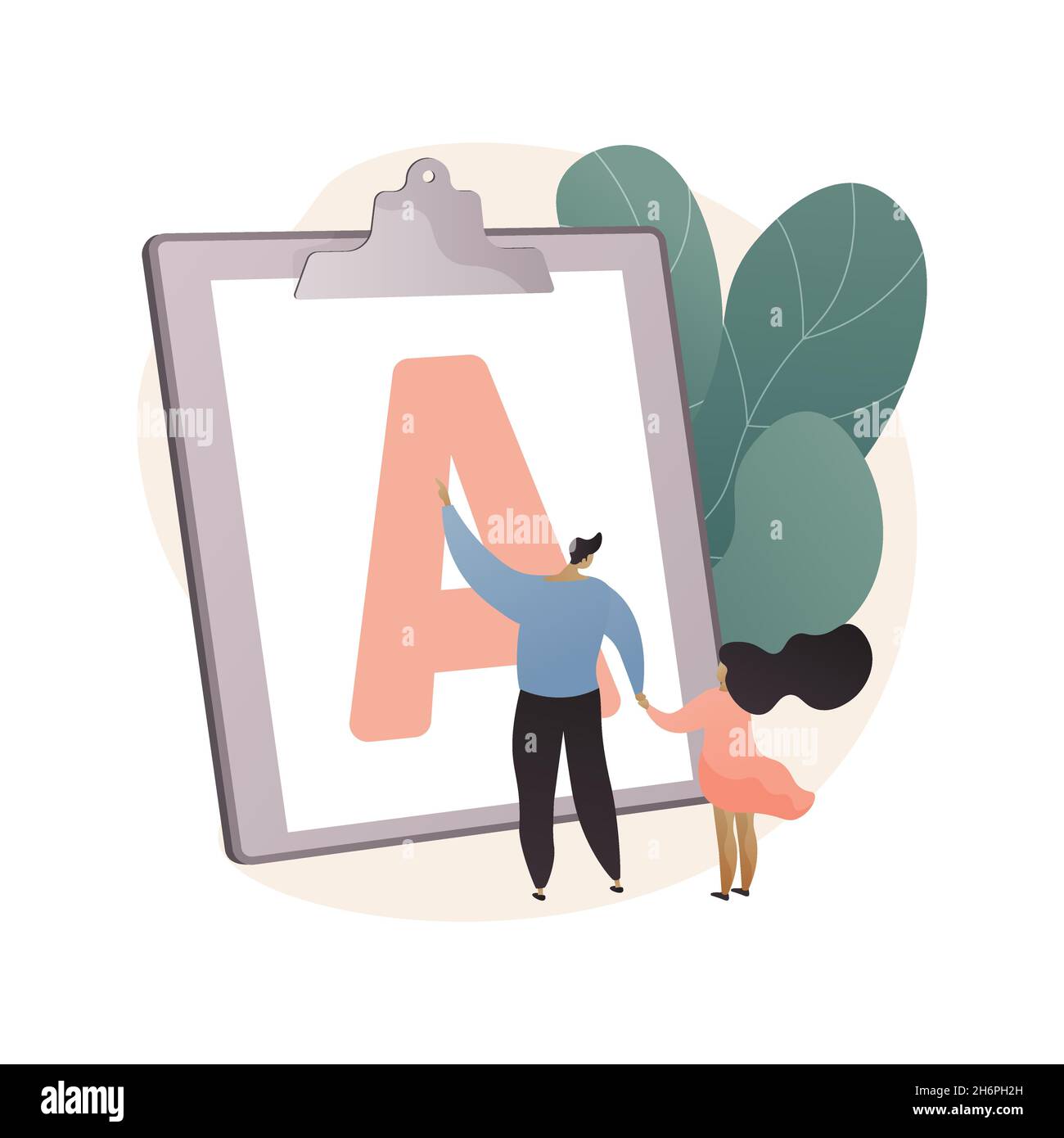 Illustrazione vettoriale del concetto astratto dei dads moderni. Illustrazione Vettoriale