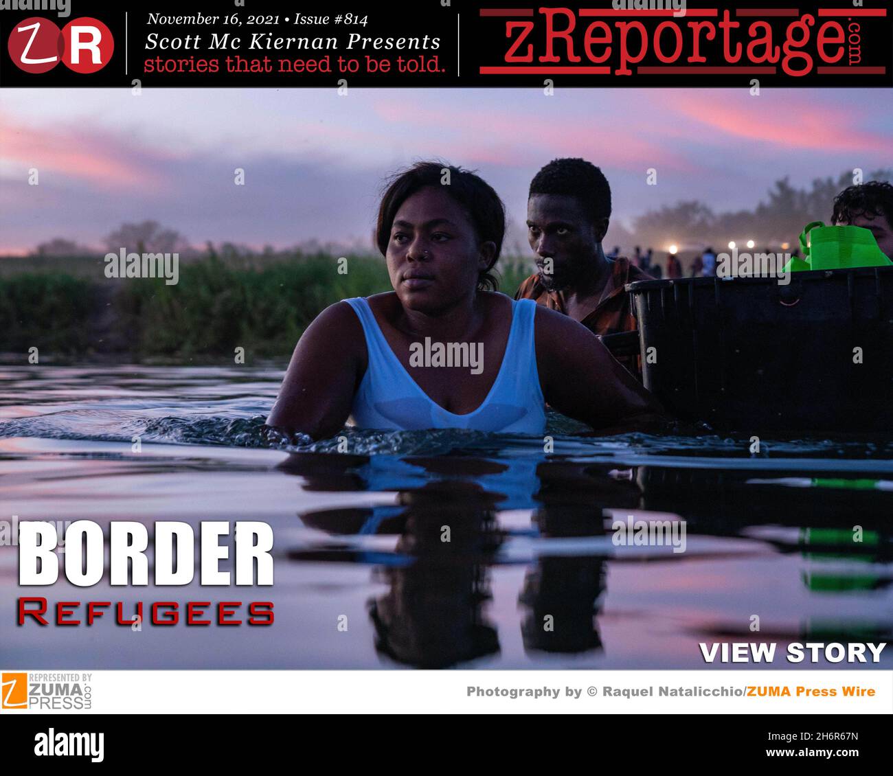 Story of the Week #814: MARTEDÌ 16 novembre 2021: 'Rifugiati di confine' di ZUMA Press, fotografo vincitore del premio Raquel Natalicchio che ha coperto la situazione dei migranti lungo il confine tra USA e Messico: Gli Stati Uniti hanno registrato oltre 1.7 milioni di interdizioni di migranti lungo il confine meridionale negli ultimi 12 mesi, il dato più alto di qualsiasi anno fiscale della storia. Di recente, oltre 10,000 haitiani, sarebbero rifugiati in fuga da una nazione insulare che è scossa dall’instabilità politica e dalla depressione economica, si è convergente vicino al del Rio, Texas, e ha cercato di fluire negli Stati Uniti, creando un massiccio c migrante Foto Stock