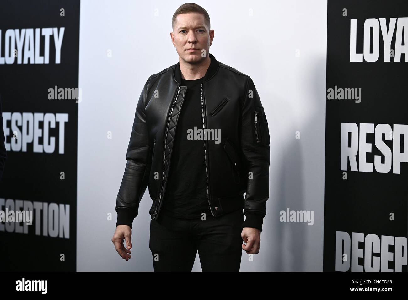 New York, Stati Uniti. 17 novembre 2021. Joseph Sikora partecipa alla "Power Book II: Ghost" Season 2 Premiere al SVA Theatre di New York, NY, 17 novembre 2021. (Foto di Anthony Behar/Sipa USA) Credit: Sipa USA/Alamy Live News Foto Stock