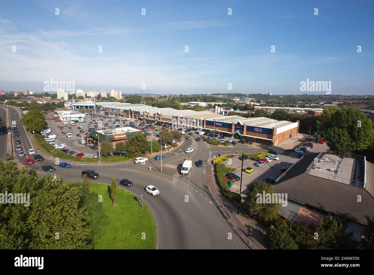 Avonmeads Shopping Park, Bristol, BS2 0SP Foto Stock