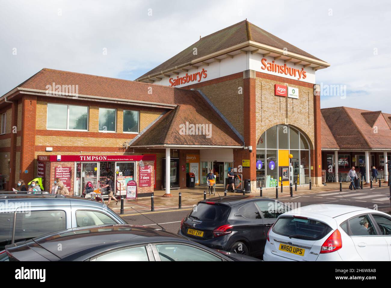 Deane Retail Park, Taunton Foto Stock