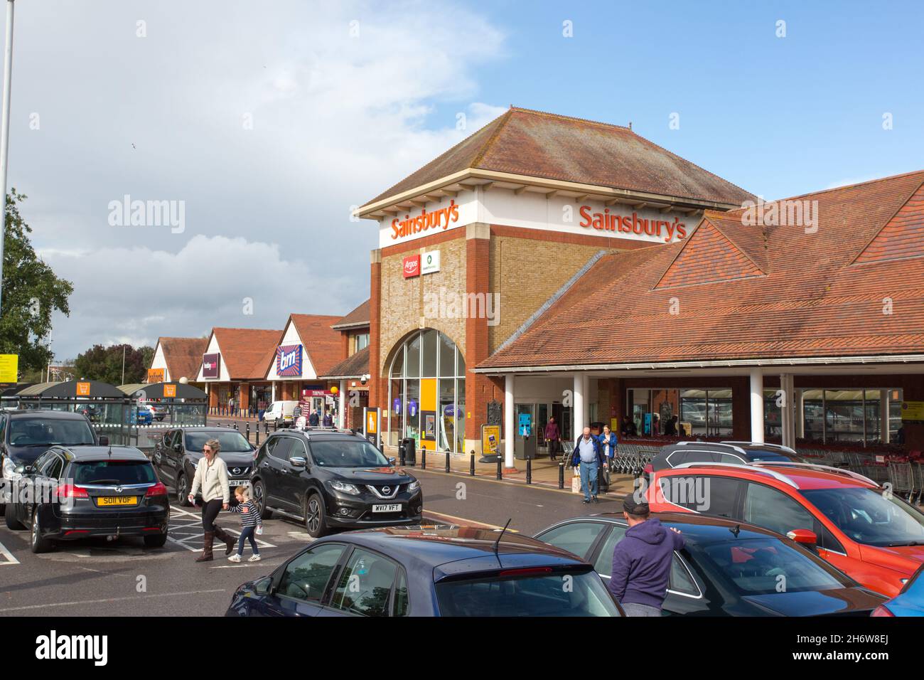 Deane Retail Park, Taunton Foto Stock