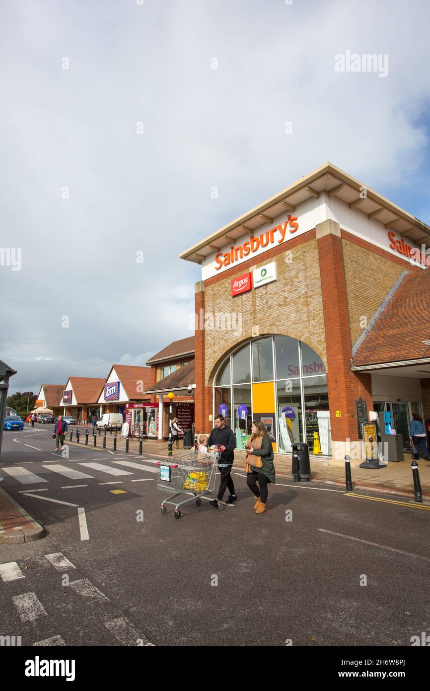 Deane Retail Park, Taunton Foto Stock