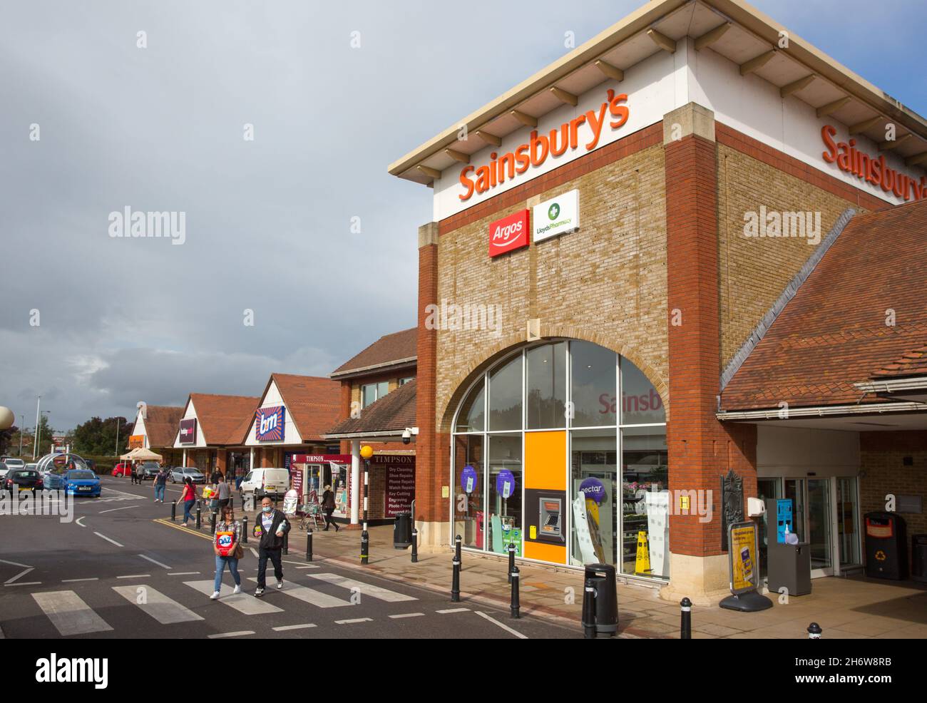 Deane Retail Park, Taunton Foto Stock