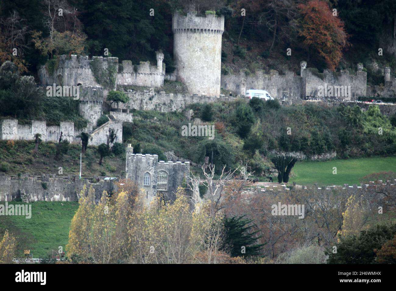 Sono un castello Gwrych celebrità 2021 Foto Stock