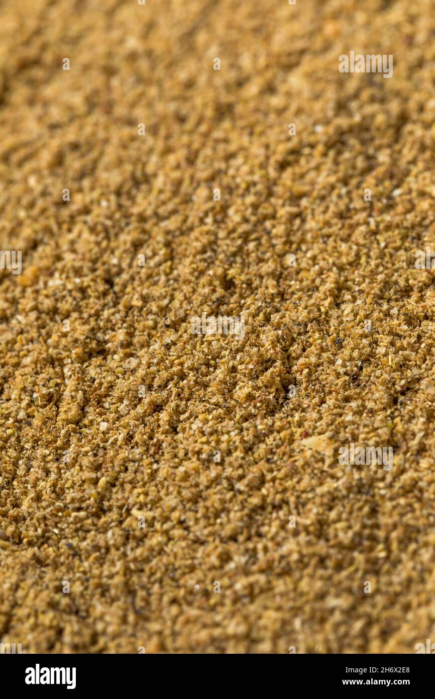 Condimento artigianale delle spezie asiatiche in una ciotola Foto Stock