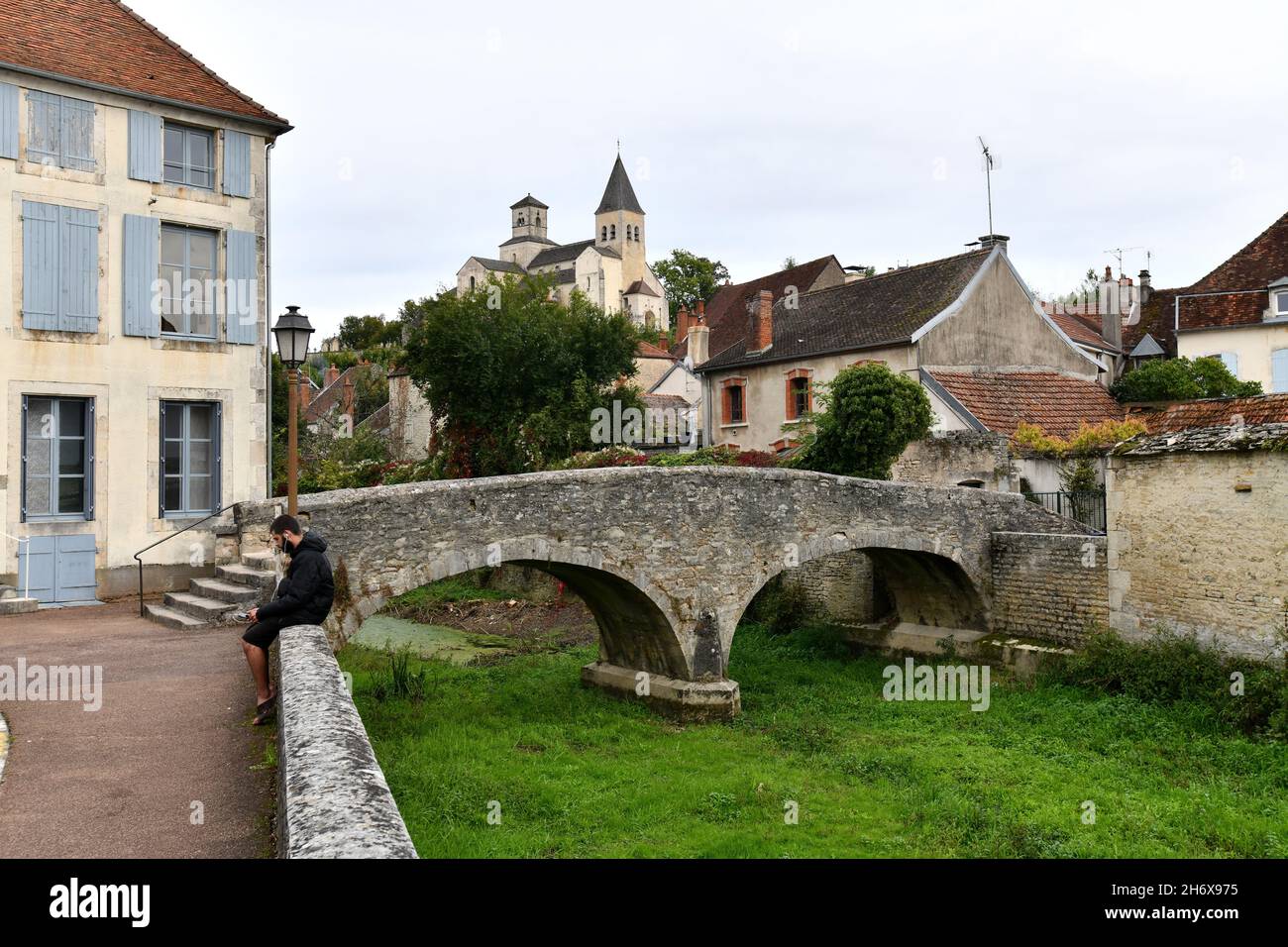 Chatillon-sur-Seine in Francia, Europa, 2021 Foto Stock