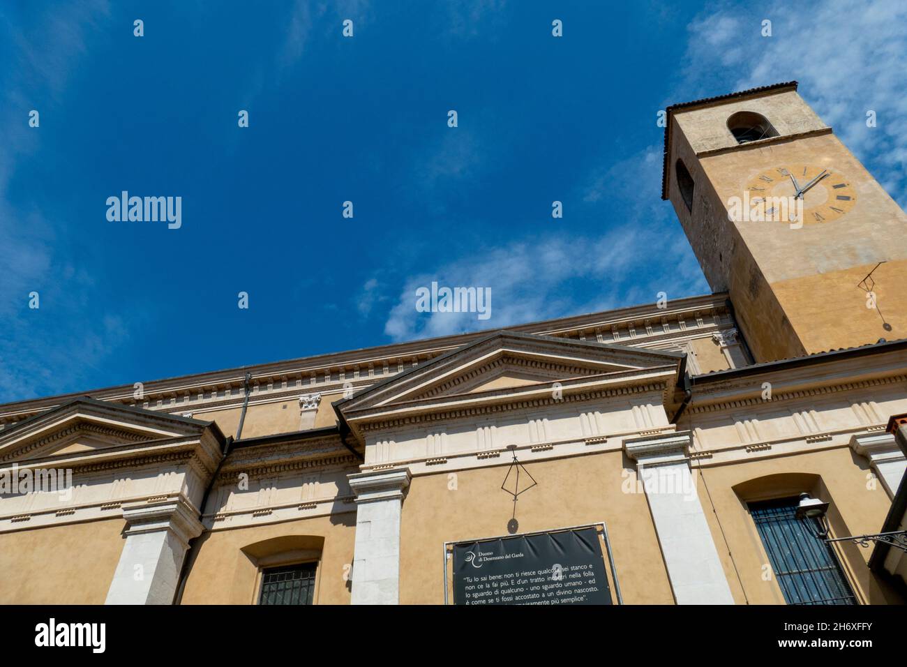 Cattedrale, Chiesa Parrocchiale Santa Maria Maddalena a Desenzano am Gardasee Foto Stock