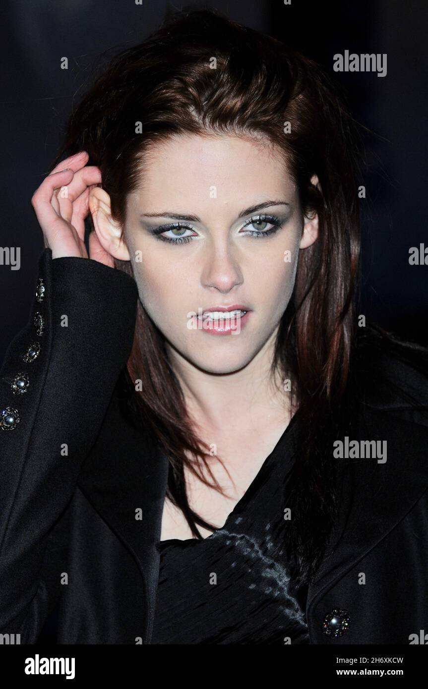Kristen Stewart, Twilight Premiere, Vue West End, Londra. REGNO UNITO Foto Stock
