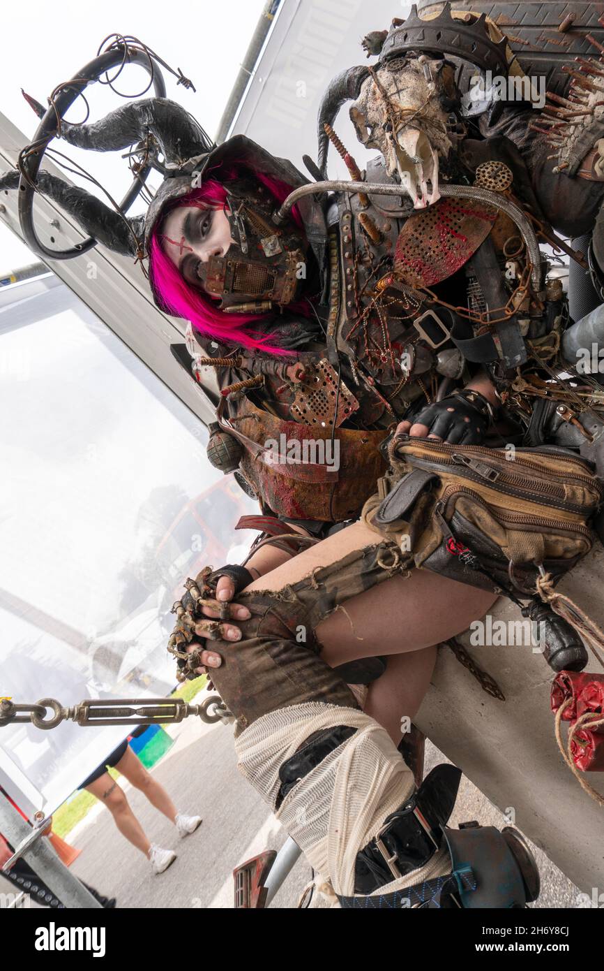 Napoli, coscrayer al Comicon, Mostra d'Oltremare Foto Stock