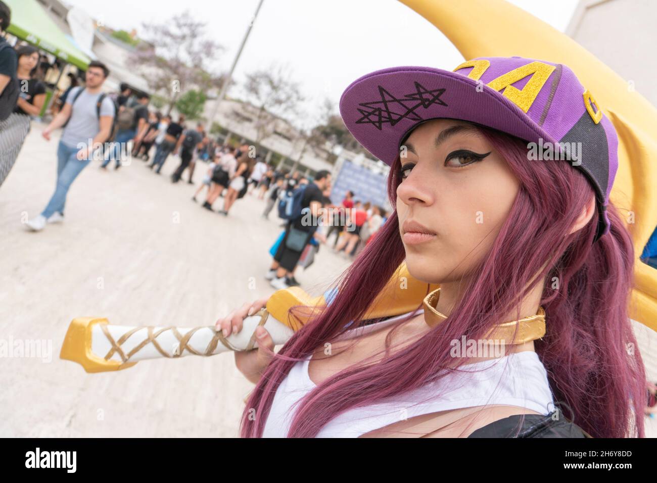 Napoli, coscrayer al Comicon, Mostra d'Oltremare Foto Stock