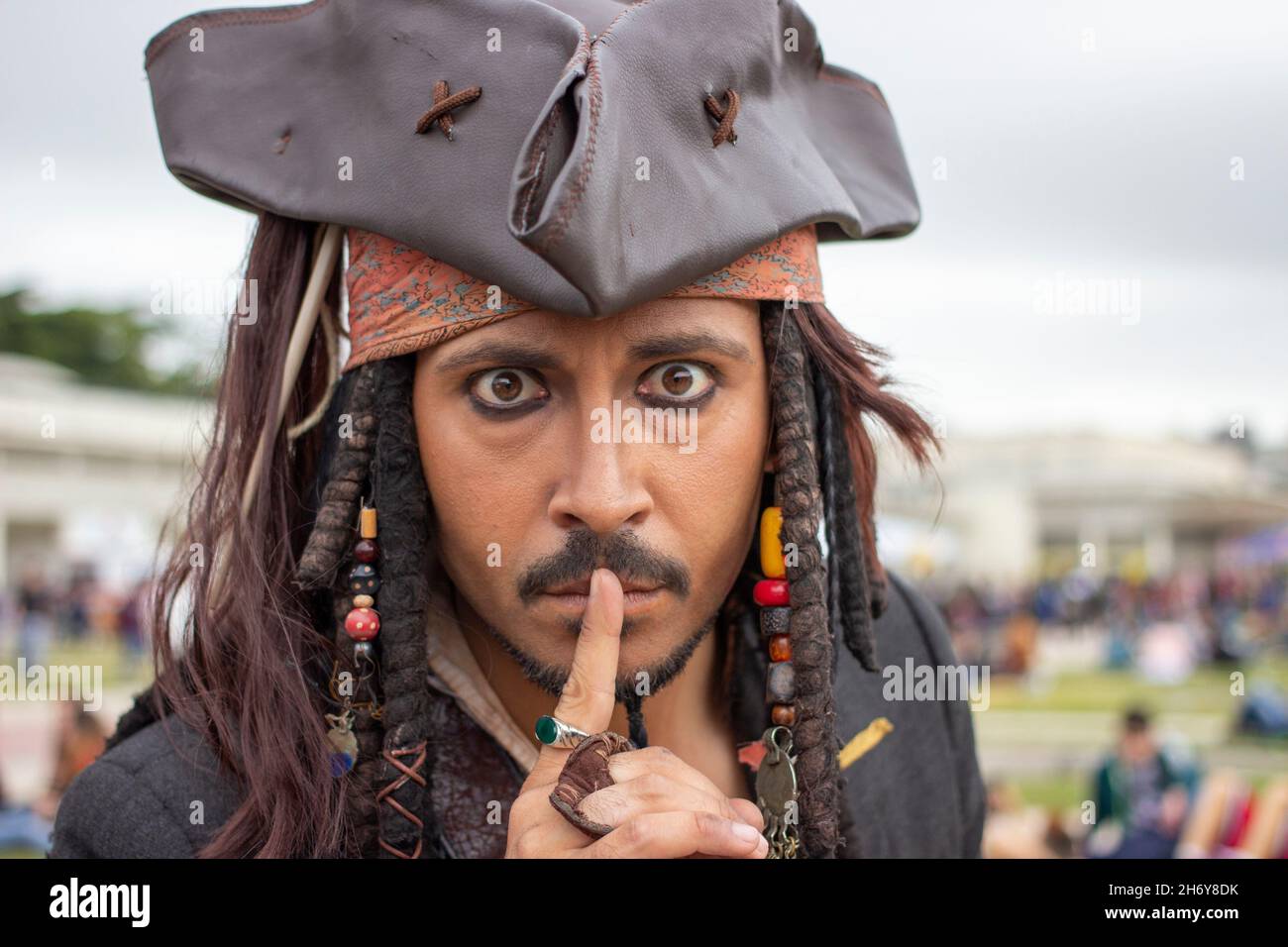 Napoli, coscrayer al Comicon, Mostra d'Oltremare Foto Stock