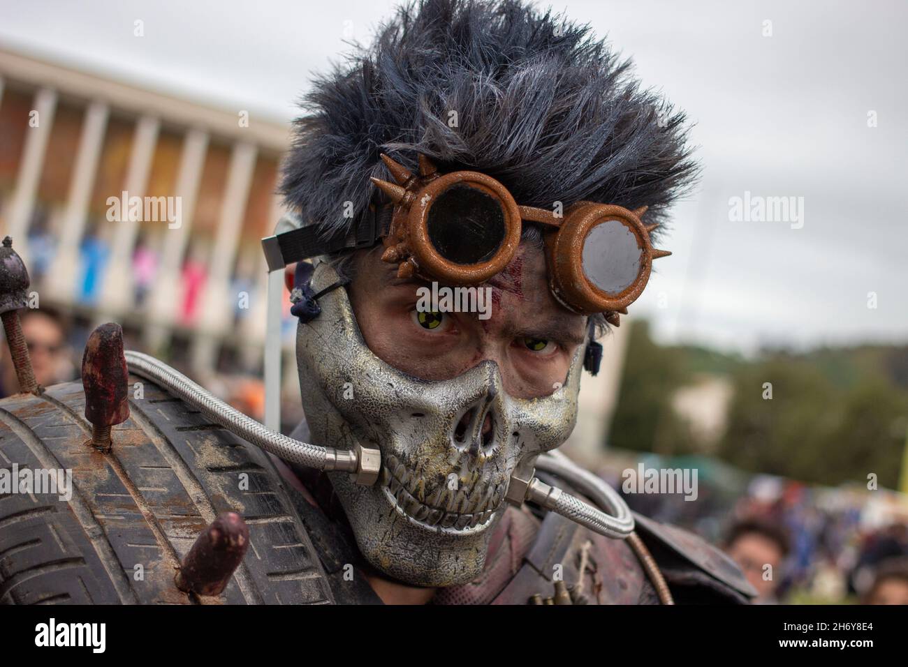 Napoli, coscrayer al Comicon, Mostra d'Oltremare Foto Stock