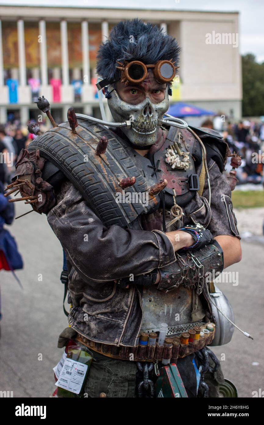 Napoli, coscrayer al Comicon, Mostra d'Oltremare Foto Stock