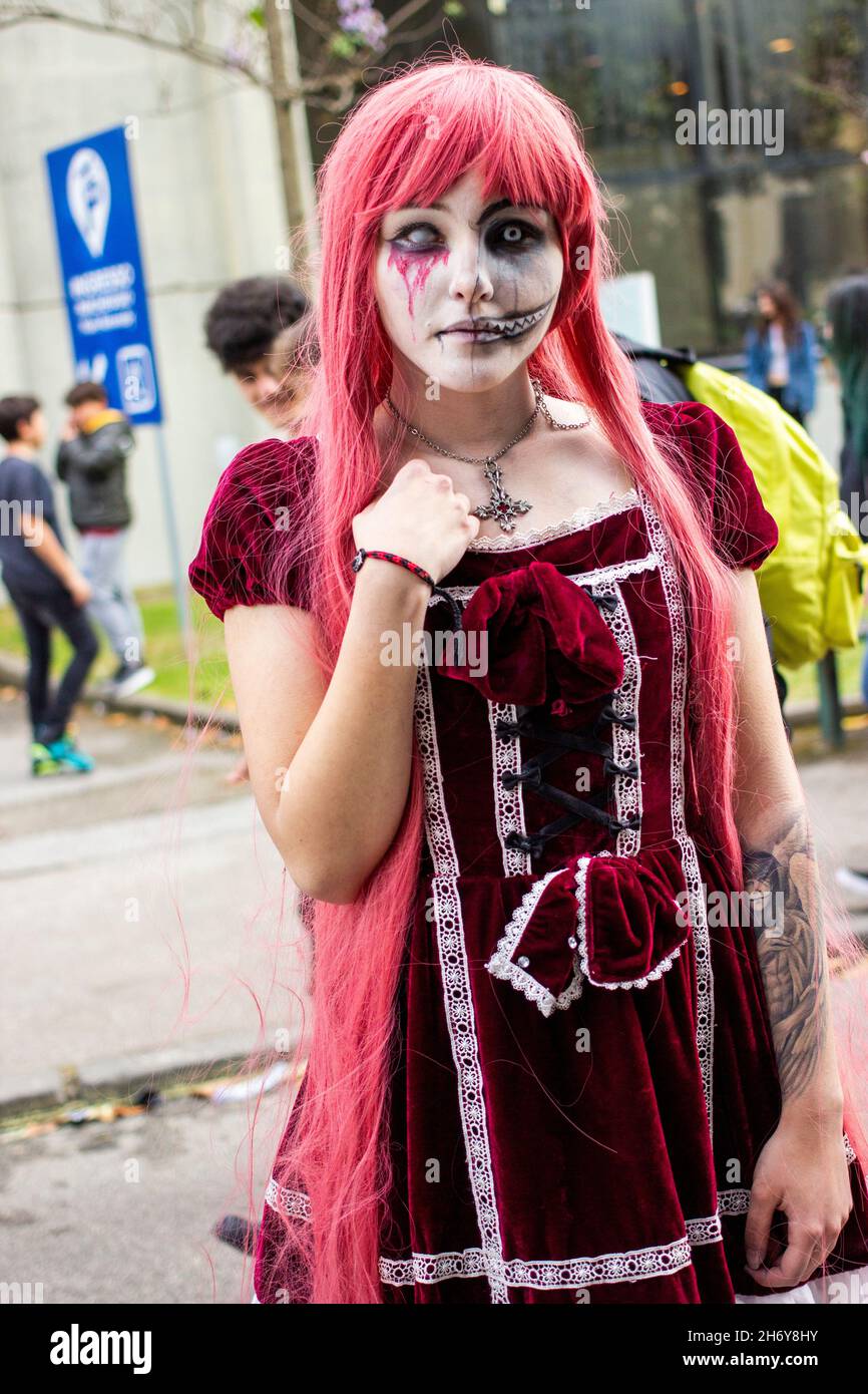 Napoli, coscrayer al Comicon, Mostra d'Oltremare Foto Stock