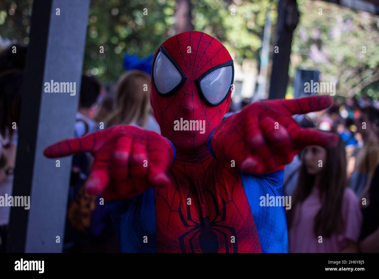 Napoli, coscrayer al Comicon, Mostra d'Oltremare Foto Stock