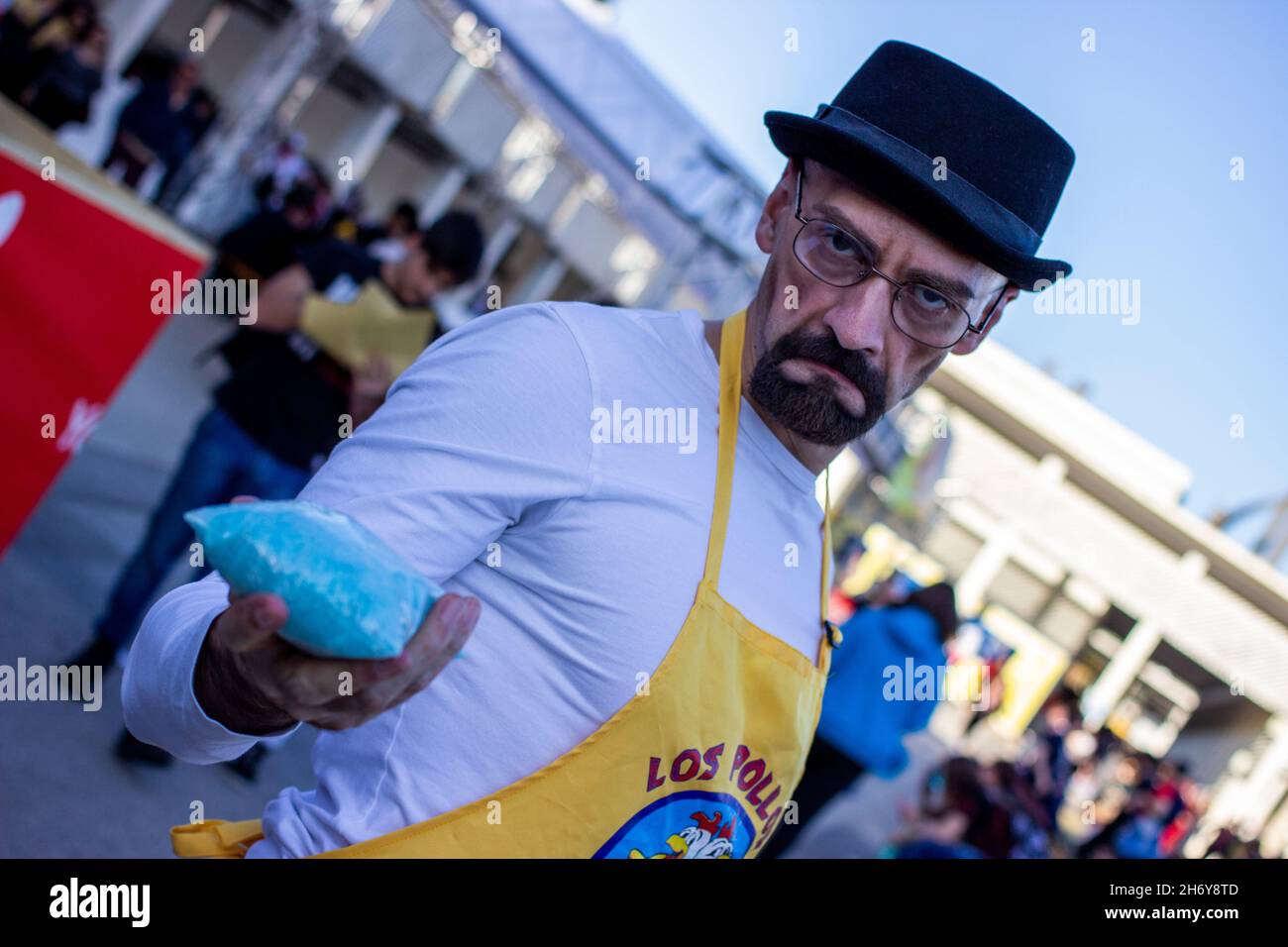 Napoli, coscrayer al Comicon, Mostra d'Oltremare Foto Stock