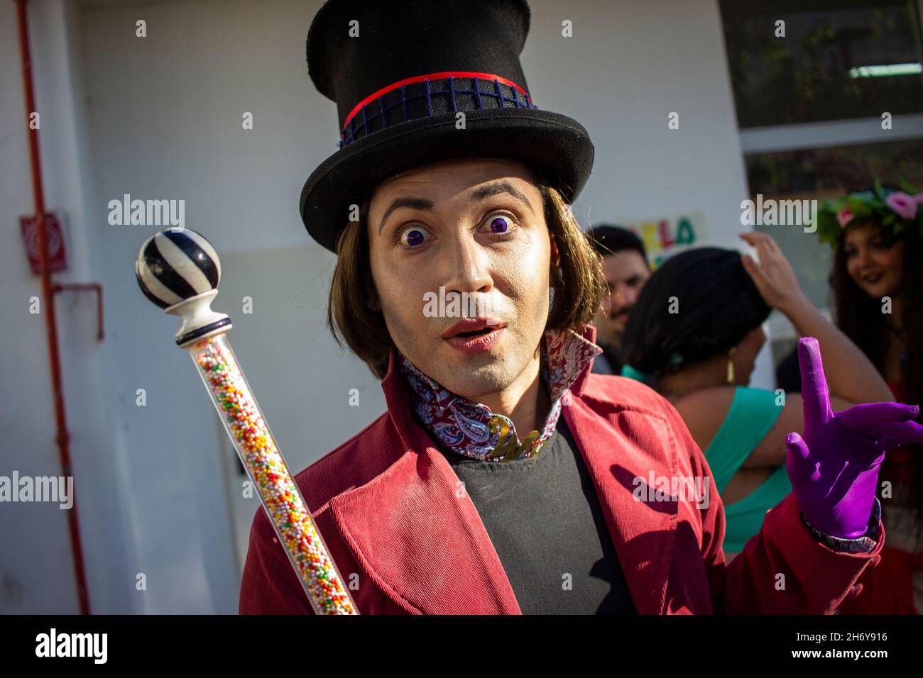 Napoli, coscrayer al Comicon, Mostra d'Oltremare Foto Stock