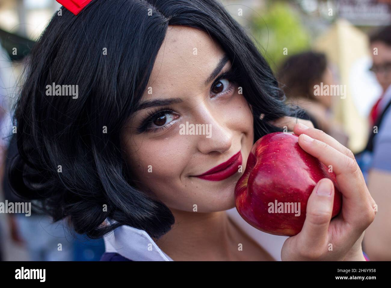 Napoli, coscrayer al Comicon, Mostra d'Oltremare Foto Stock