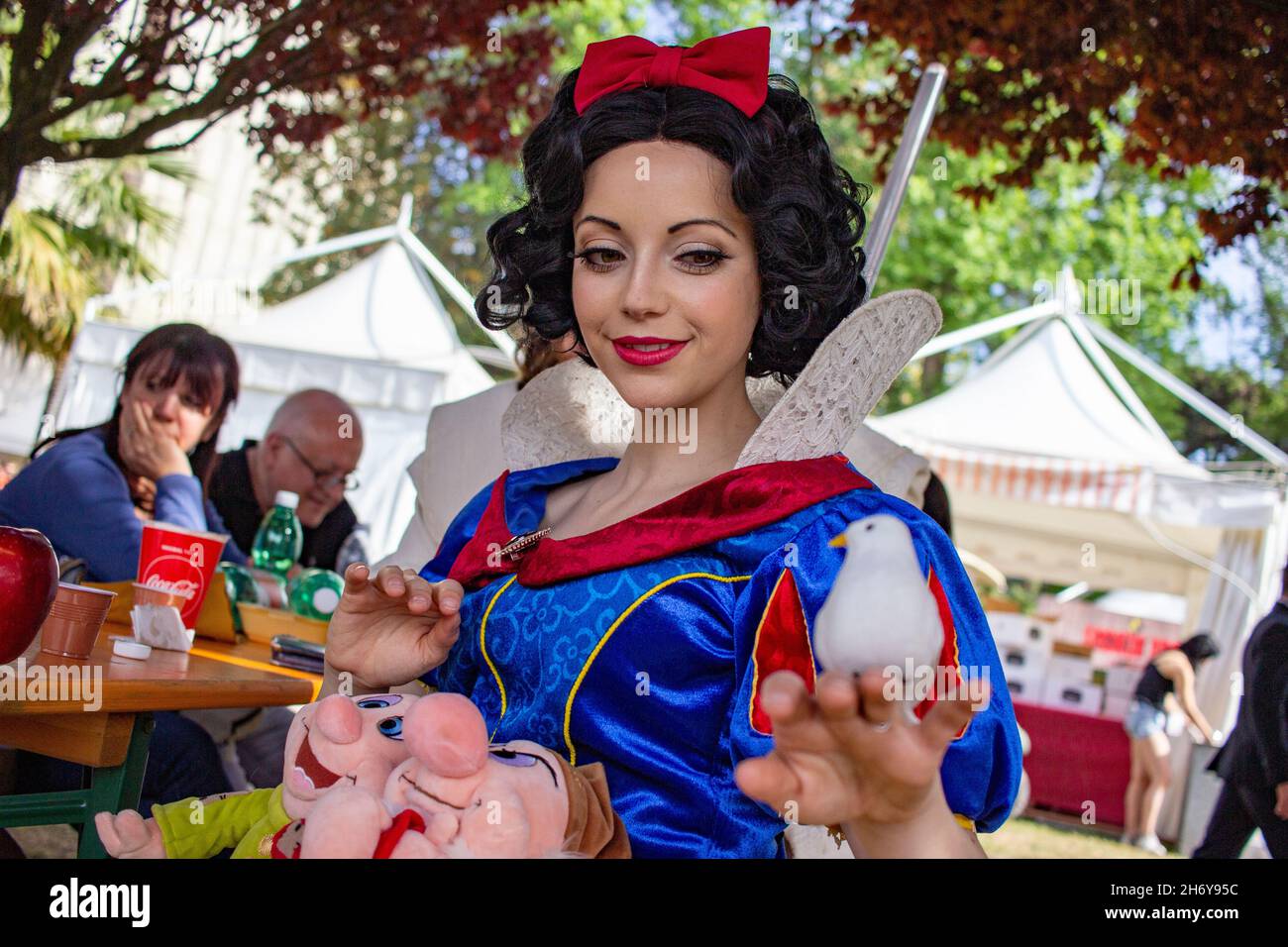 Napoli, coscrayer al Comicon, Mostra d'Oltremare Foto Stock