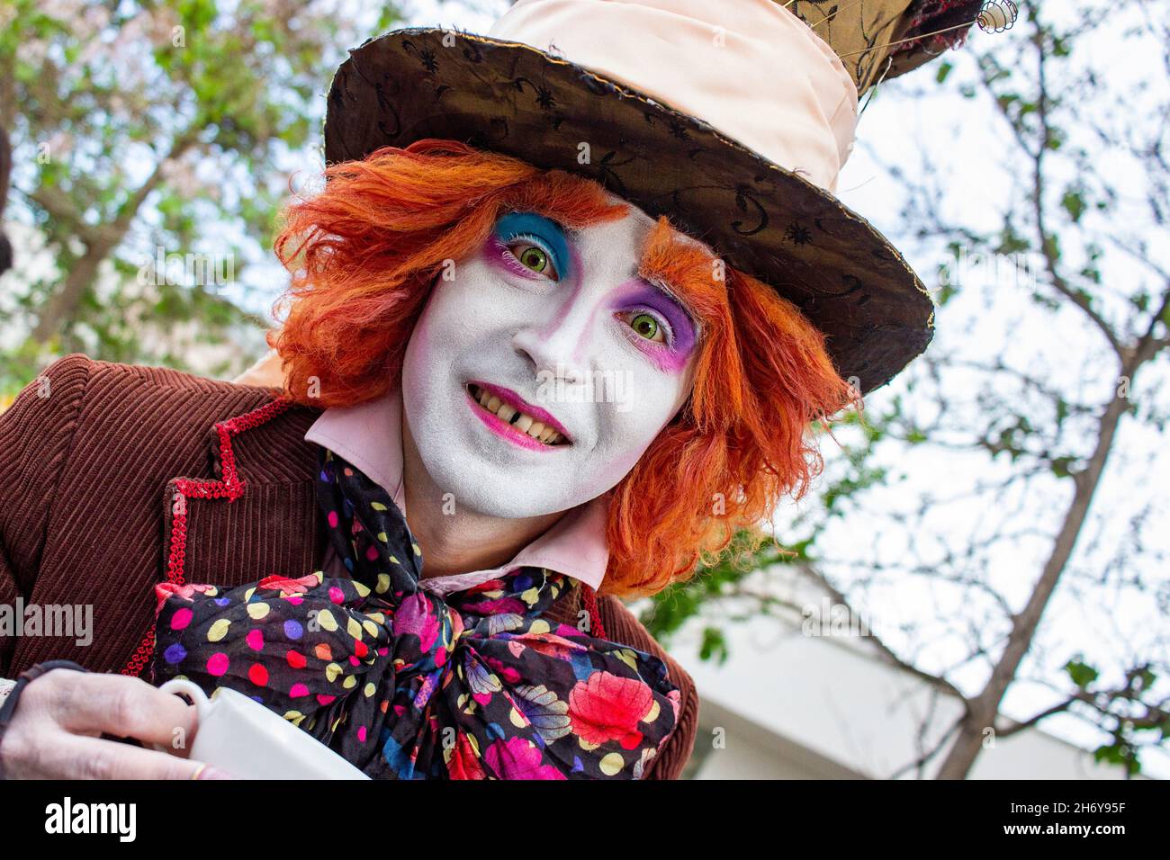 Napoli, coscrayer al Comicon, Mostra d'Oltremare Foto Stock