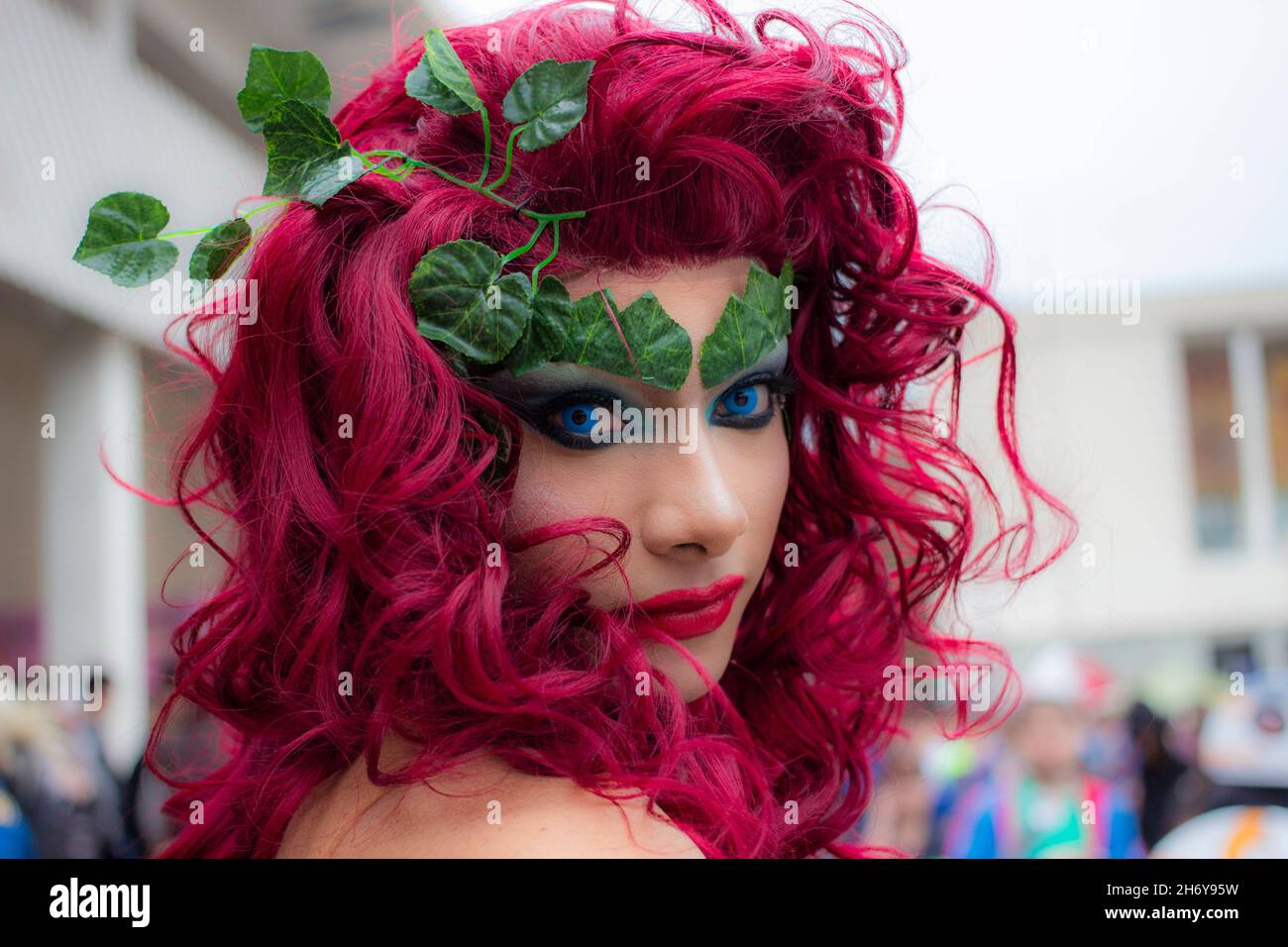 Napoli, coscrayer al Comicon, Mostra d'Oltremare Foto Stock