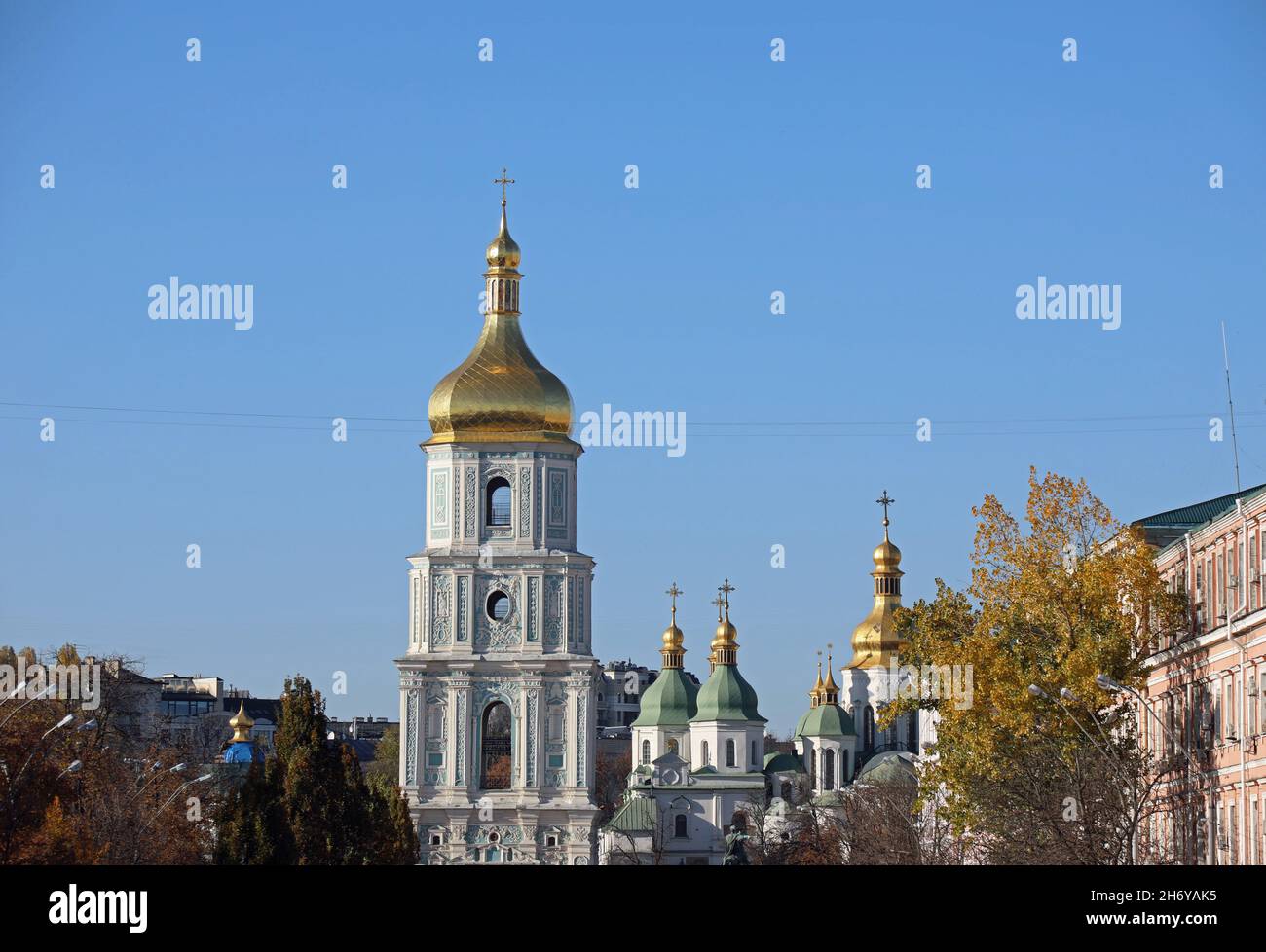 Cattedrale di Santa Sofia a Kyiv Foto Stock