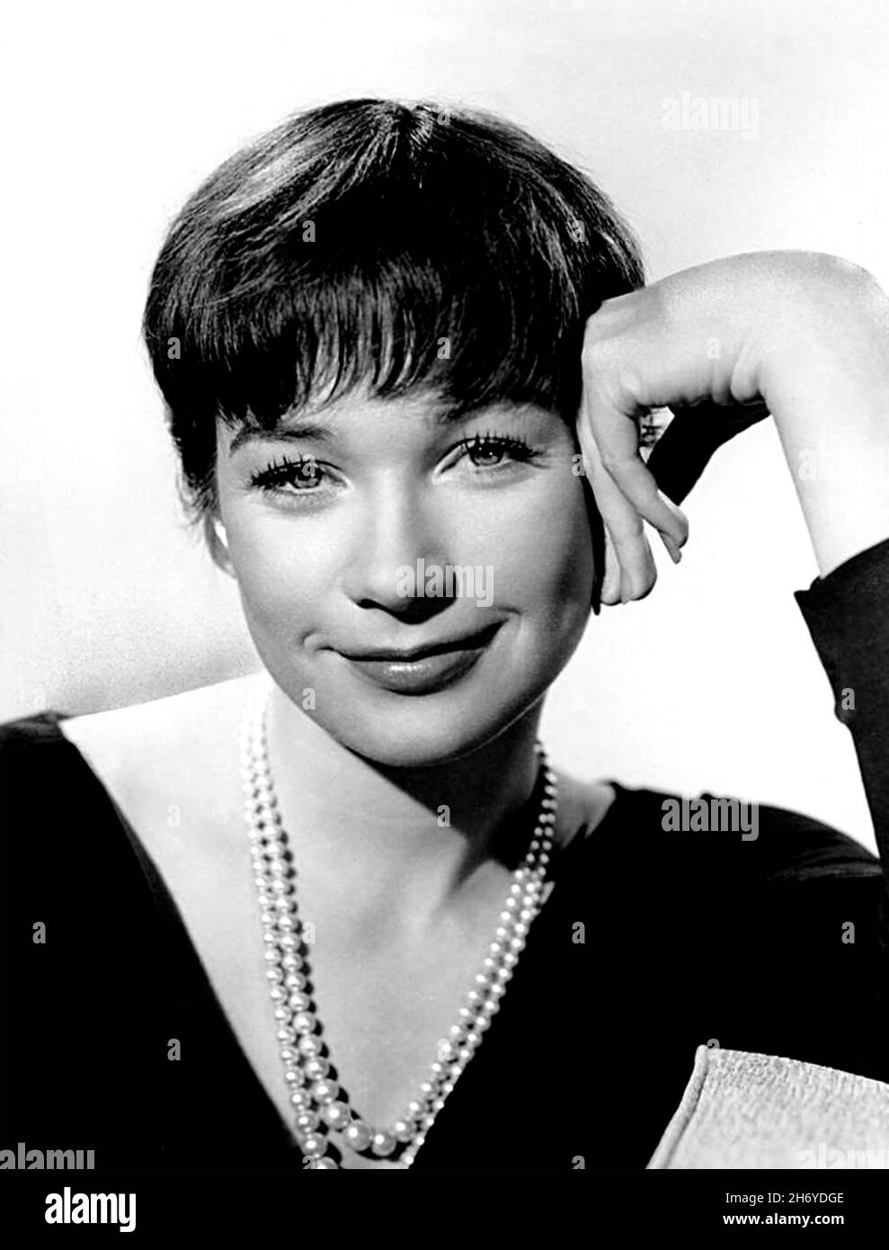 SHIRLEY MacLaine Foto promozionale dell'attrice cinematografica americana nel 1960 Foto Stock