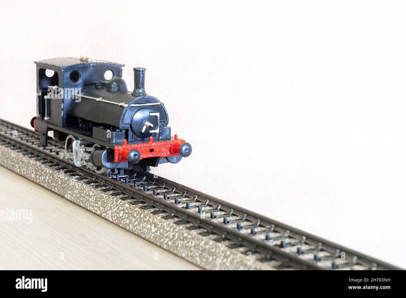 Modello locomotiva a vapore Foto Stock