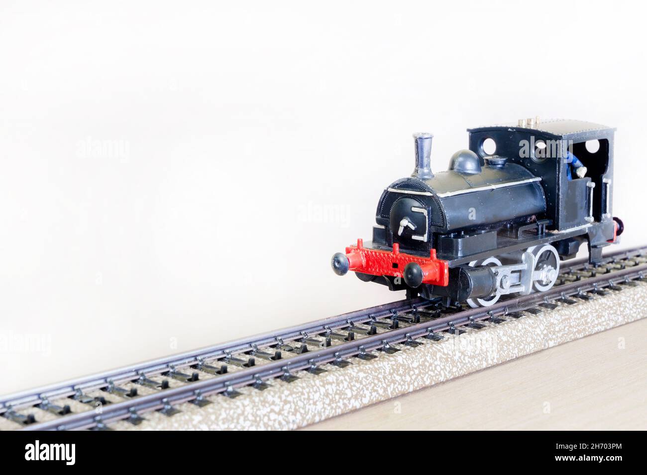 Modello locomotiva a vapore Foto Stock