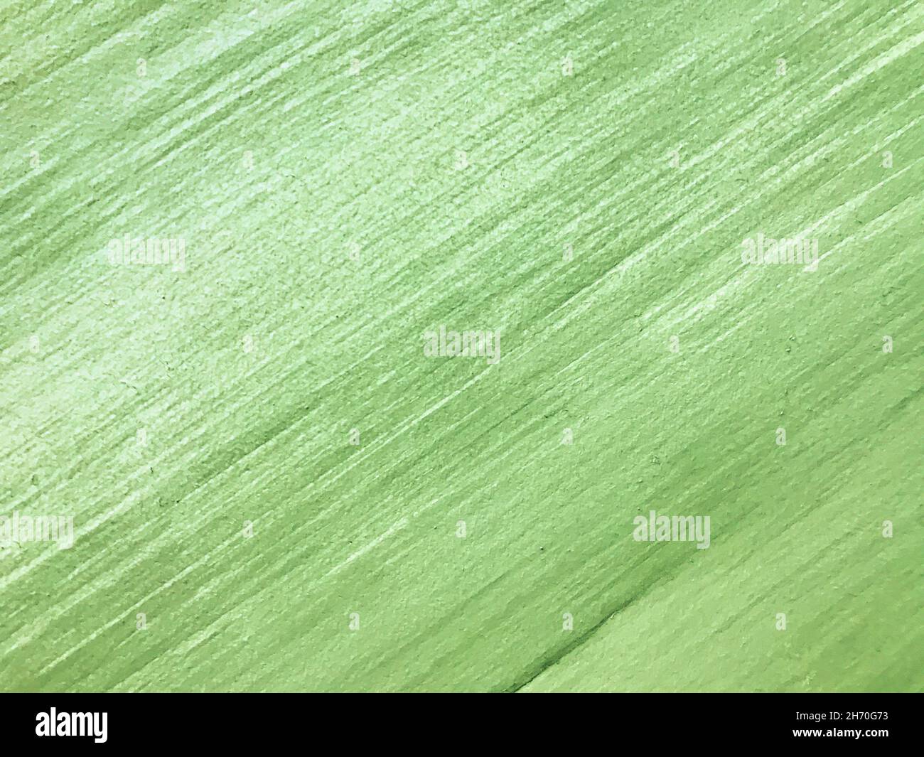 Astratto arte sfondo verde chiaro e colori oliva. Pittura ad acquerello su tela con gradiente. Sfondo in acrilico con motivo a pennello. Foto Stock