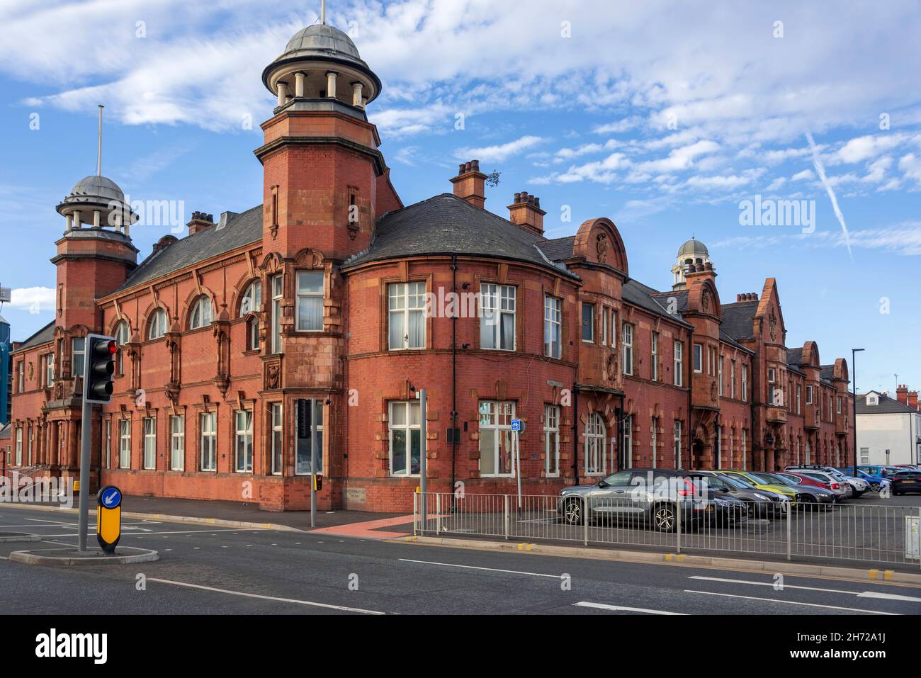 Stazione di polizia di Warrington e sede centrale. Foto Stock