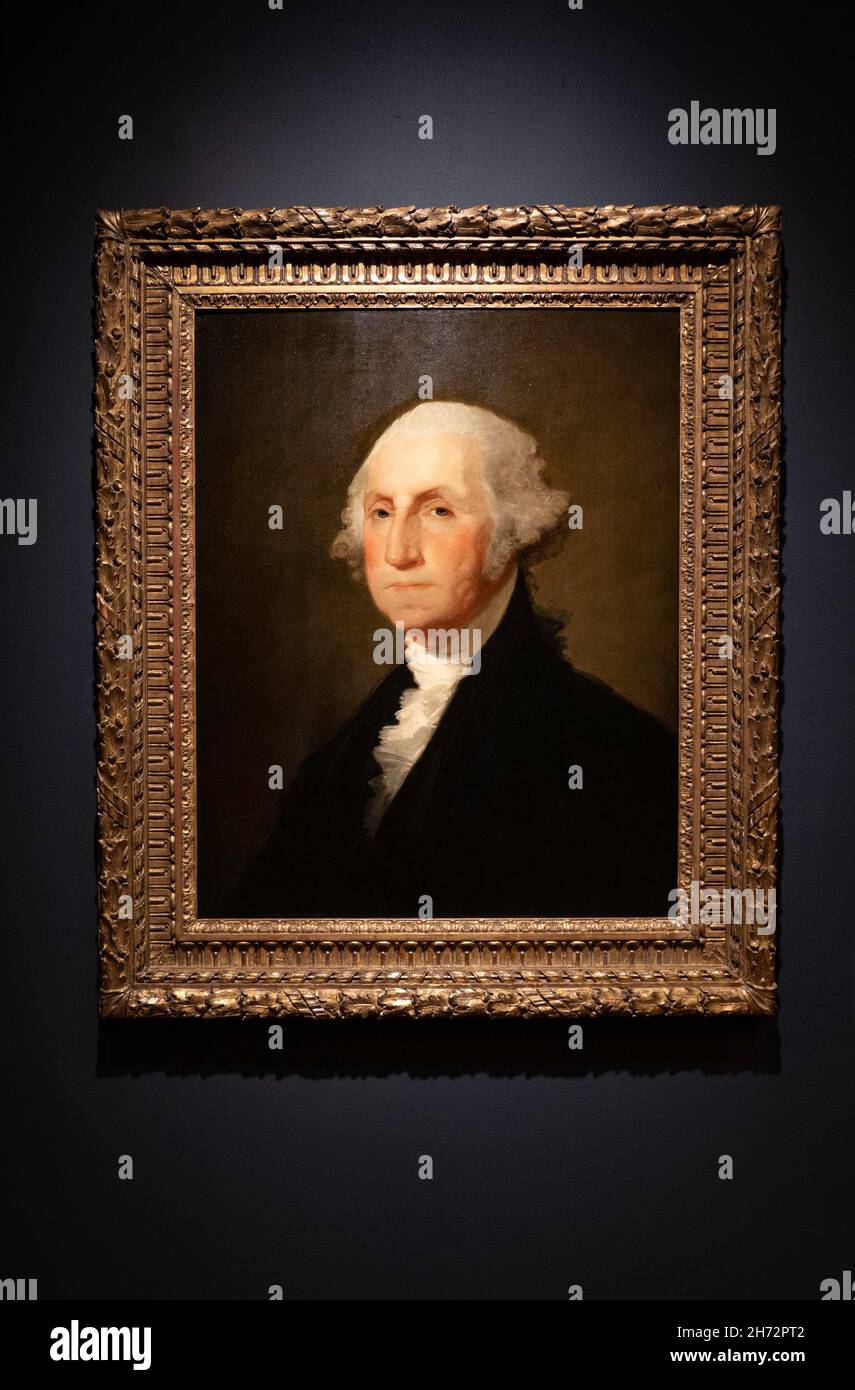 Mostra d'arte alla Christie's Inc. Auction House, New York City, USA 2021 Foto Stock