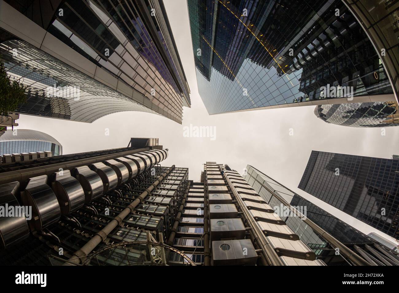 Ricerca della città di Londra Foto Stock