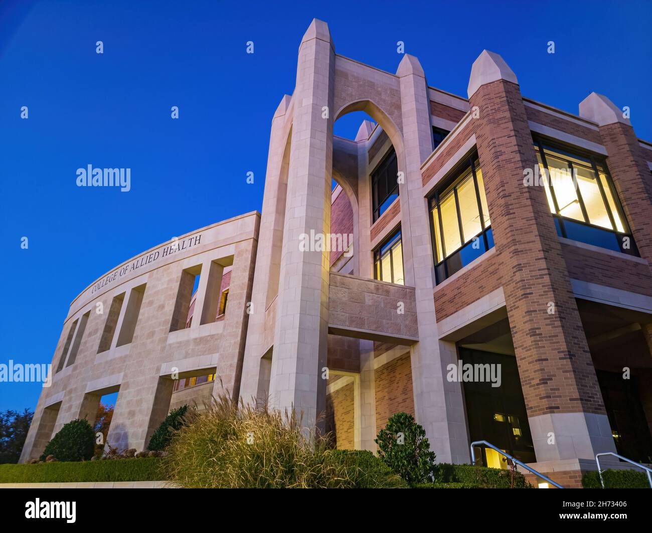 Serata del College of Allied Health della University of Oklahoma a Oklahoma Foto Stock