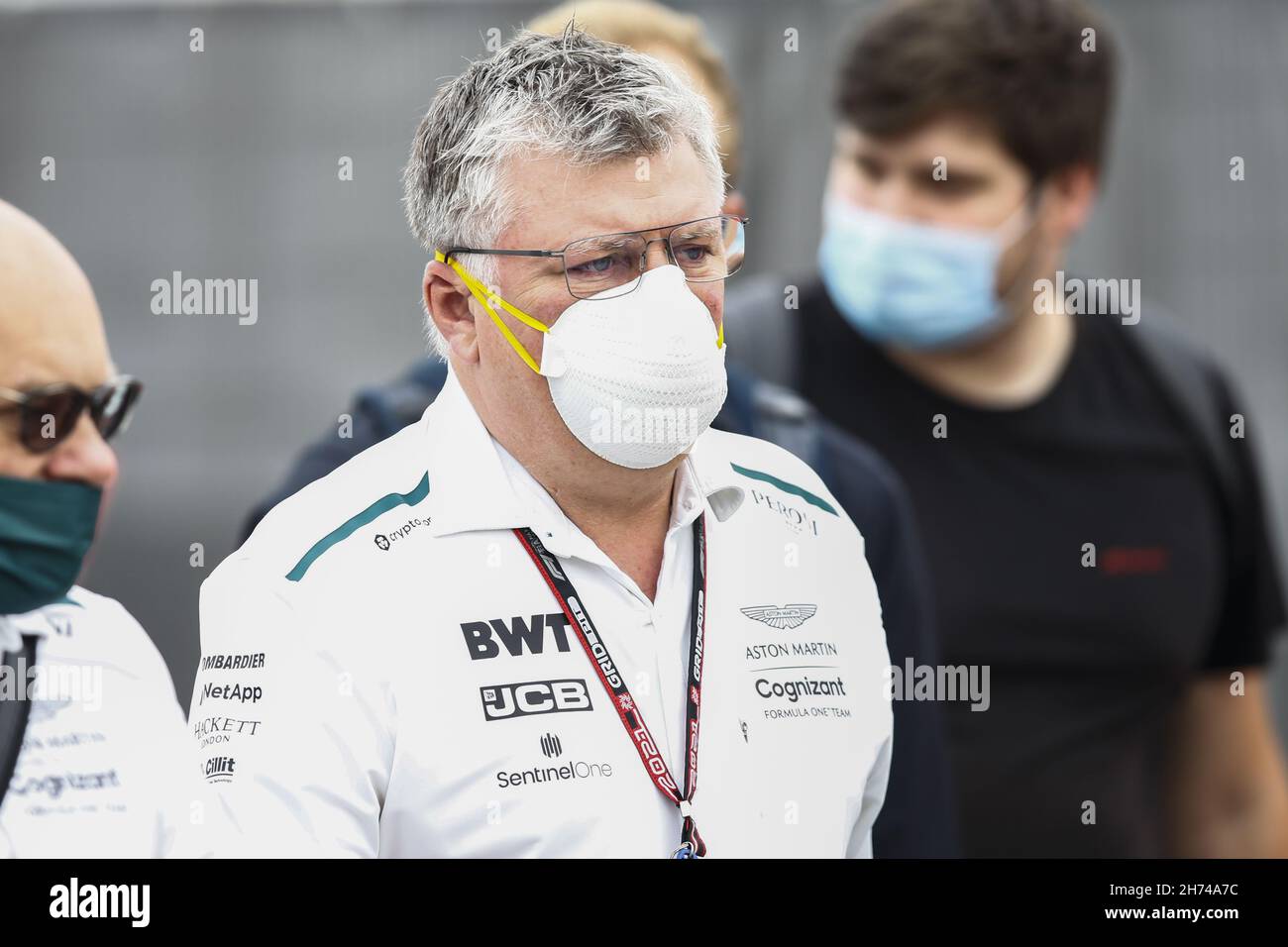 Doha, Qatar. 19 Nov 2021. SZAFNAUER Otmar (rom), Team Principal e CEO di Aston Martin F1, ritratto durante il Gran Premio di Formula 1 Ooredoo Qatar 2021, 20° round del Campionato Mondiale di Formula 1 FIA 2021 dal 19 al 21 novembre 2021 sul circuito Internazionale di Losail, a Lusail, Qatar - Foto: Xavi Bonilla/DPPI/LiveMedia Credit: Agenzia fotografica indipendente/Alamy Live News Foto Stock