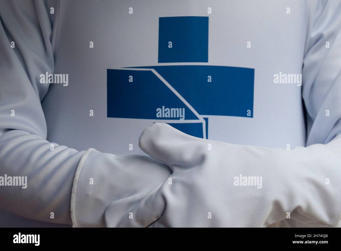 SP - San Paolo - 11/20/2021 - SAN PAOLO, MEGA VACCINE CAMPAIGN CAMPAIGN COVID-19 - l'inizio della campagna si svolgerà la mattina di sabato 20 presso l'unità sanitaria di base di Jardim Colombo (UBS) nel sud della città di San Paolo. Di mega vaccinazione contro COVID-19 promossa dal Ministero della salute e che dura fino al Il 26 novembre. Foto: Suamy Beydoun/AGIF/Sipa USA Credit: Sipa USA/Alamy Live News Foto Stock