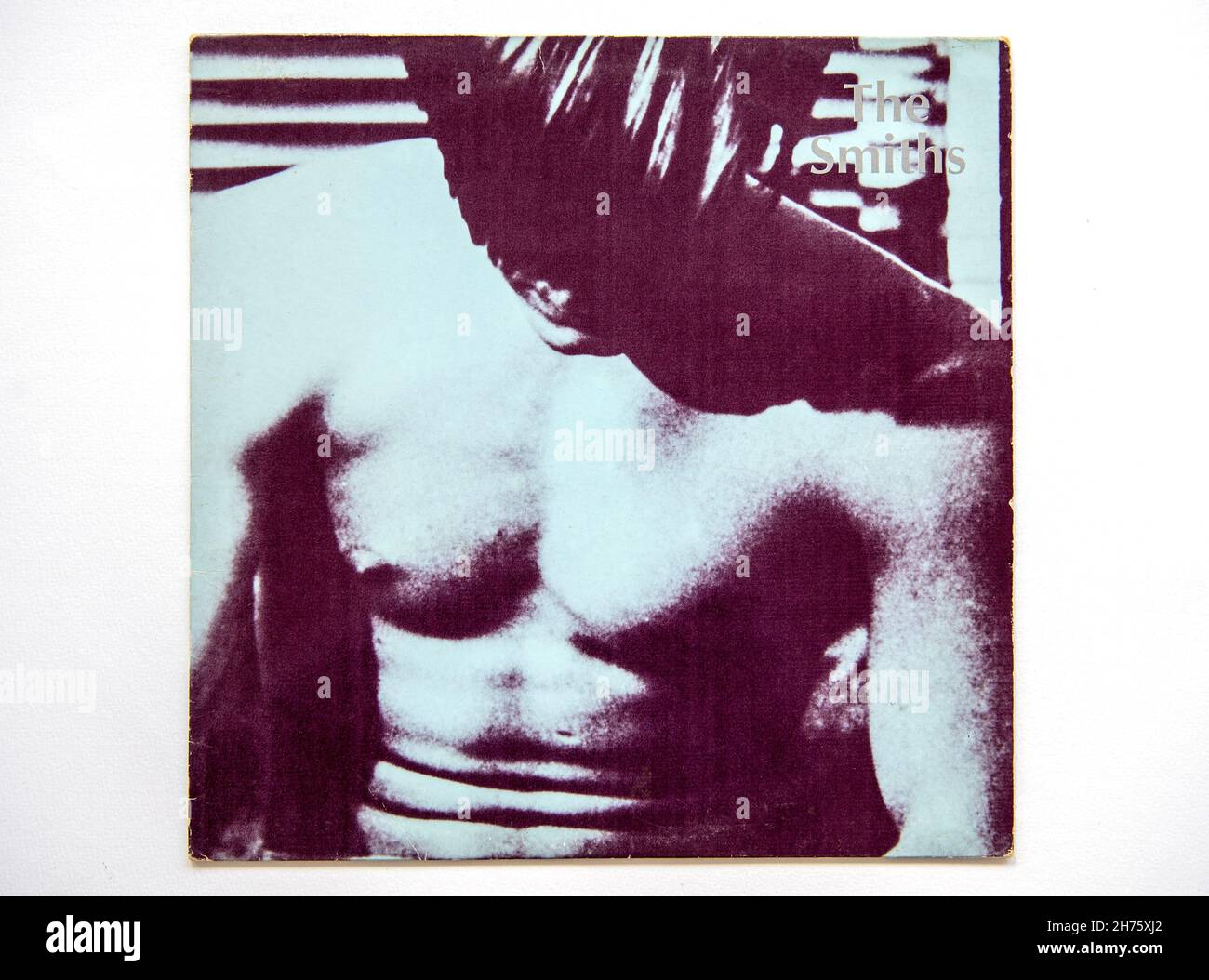 Copertina LP dell'album di debutto del gruppo The Smiths di Manchester indie, pubblicato nel 1984 Foto Stock